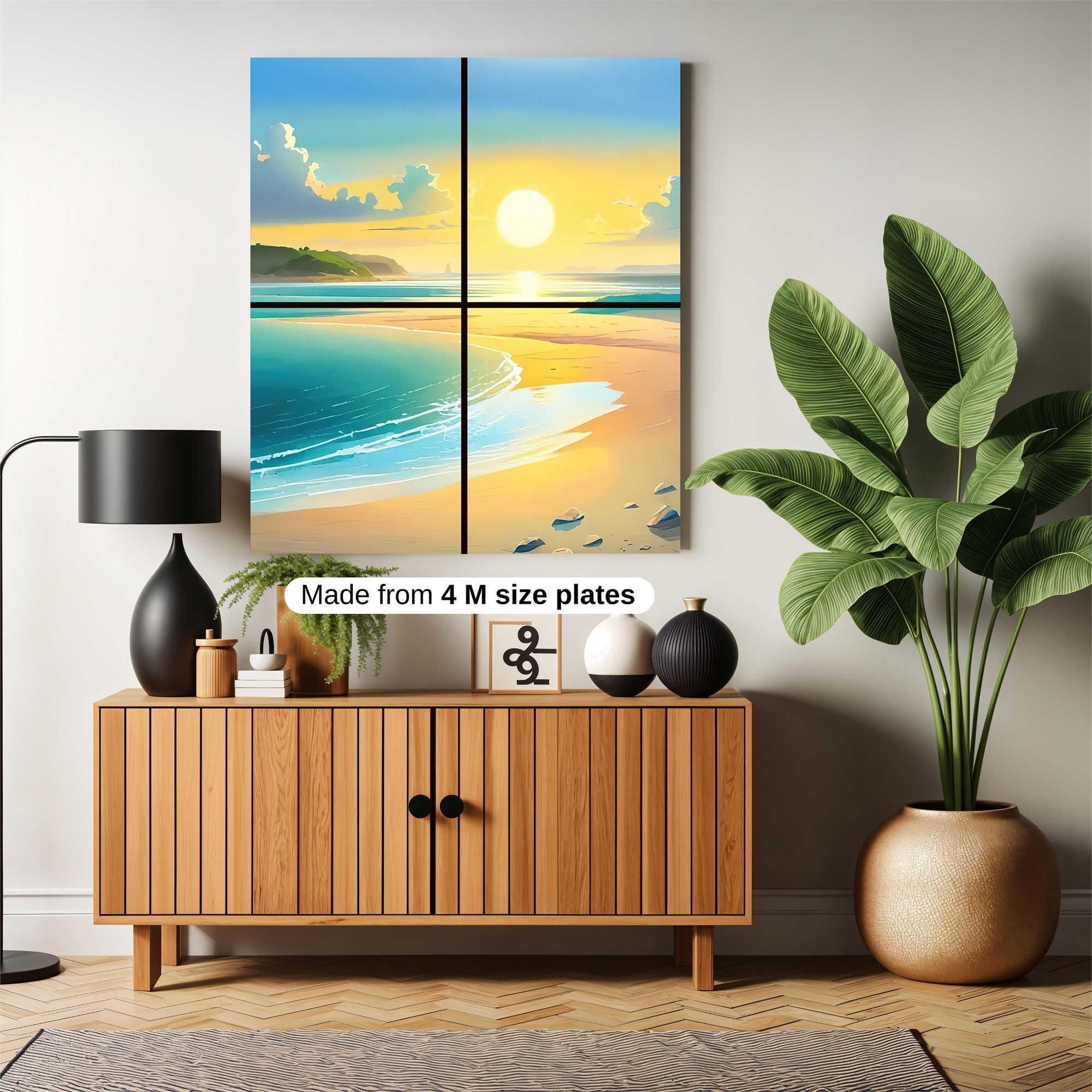 Sunrise Serenity Safe Wall Magnetic / M