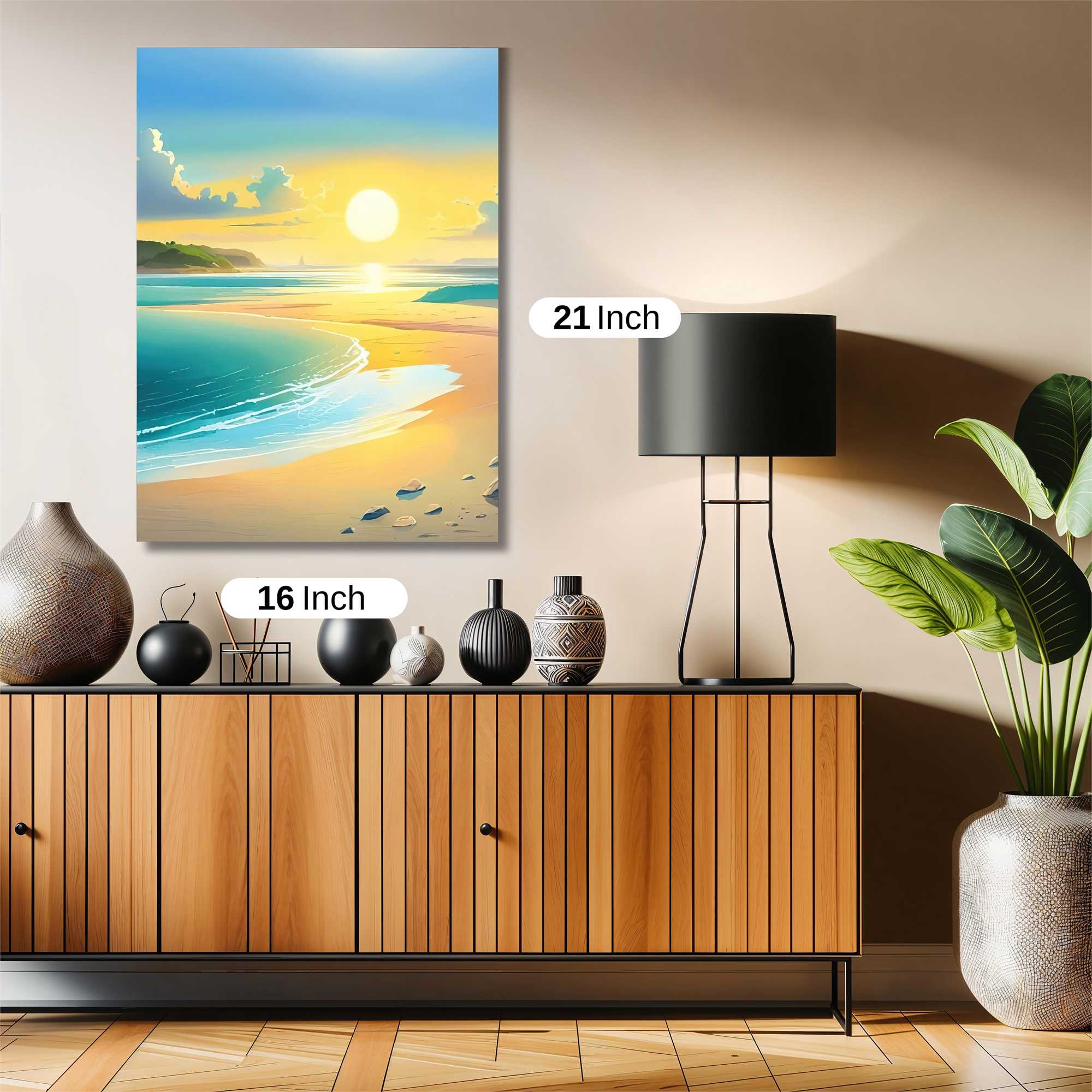 Sunrise Serenity Safe Wall Magnetic / M