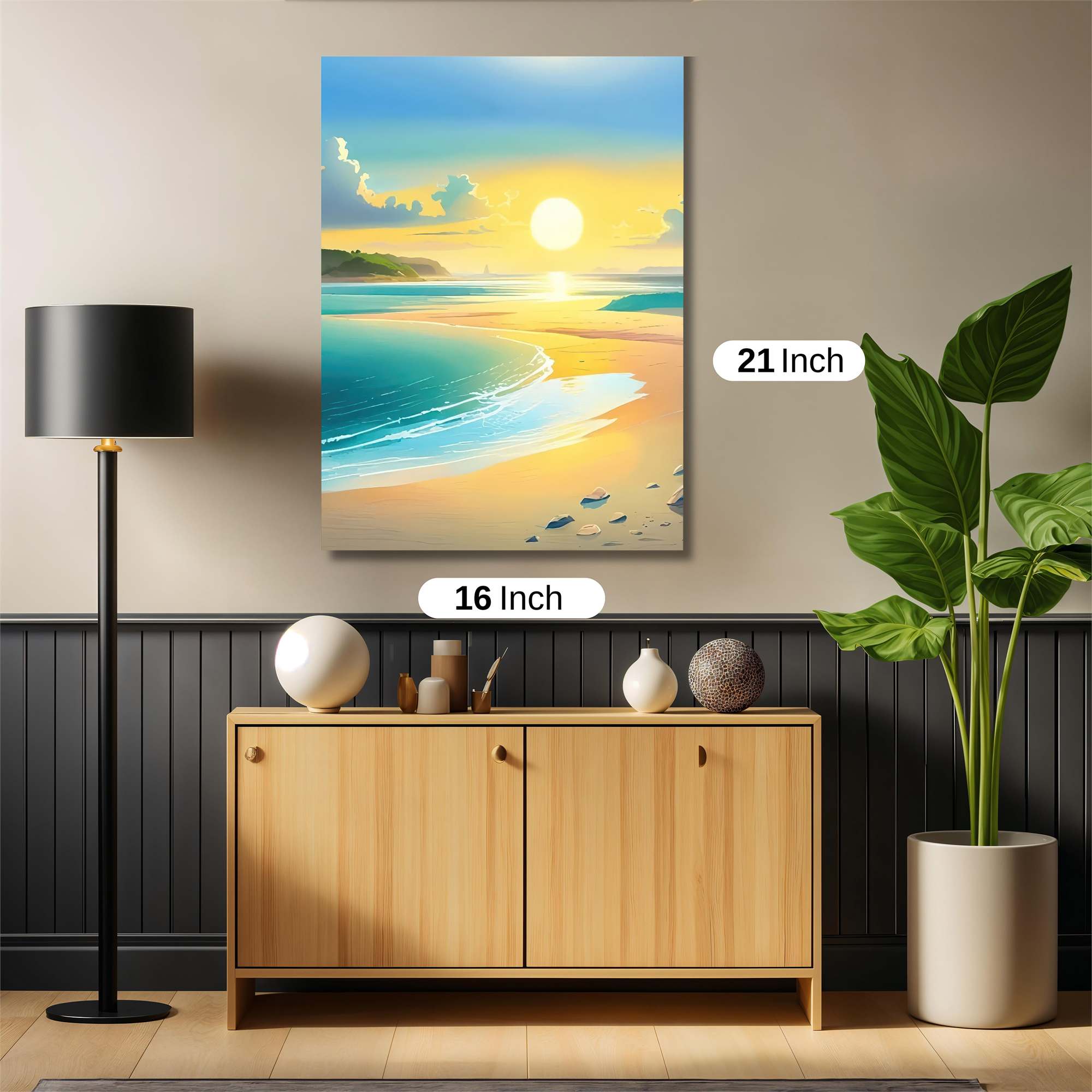 Sunrise Serenity Safe Wall Magnetic / M