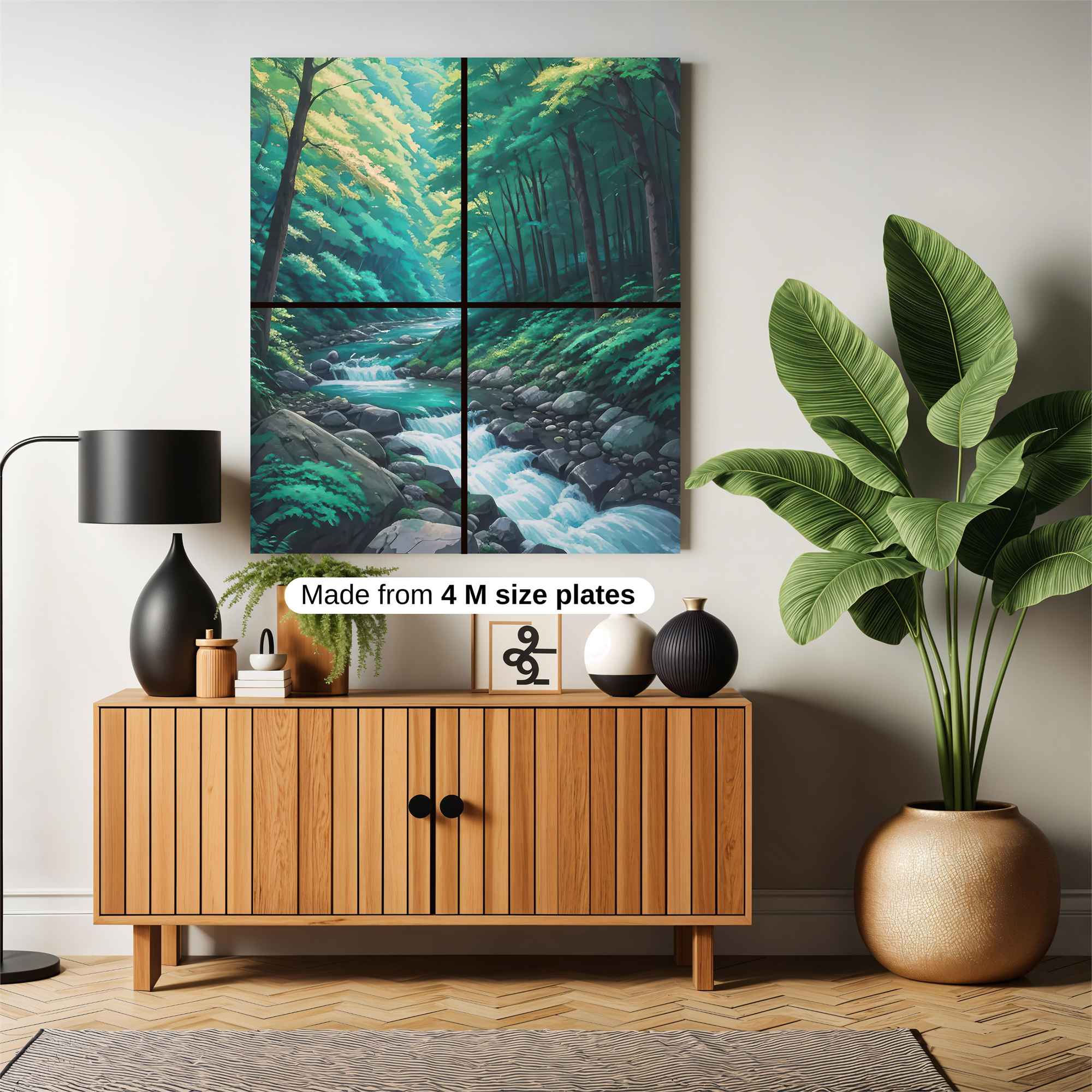 Forest Serenity Safe Wall Magnetic / M