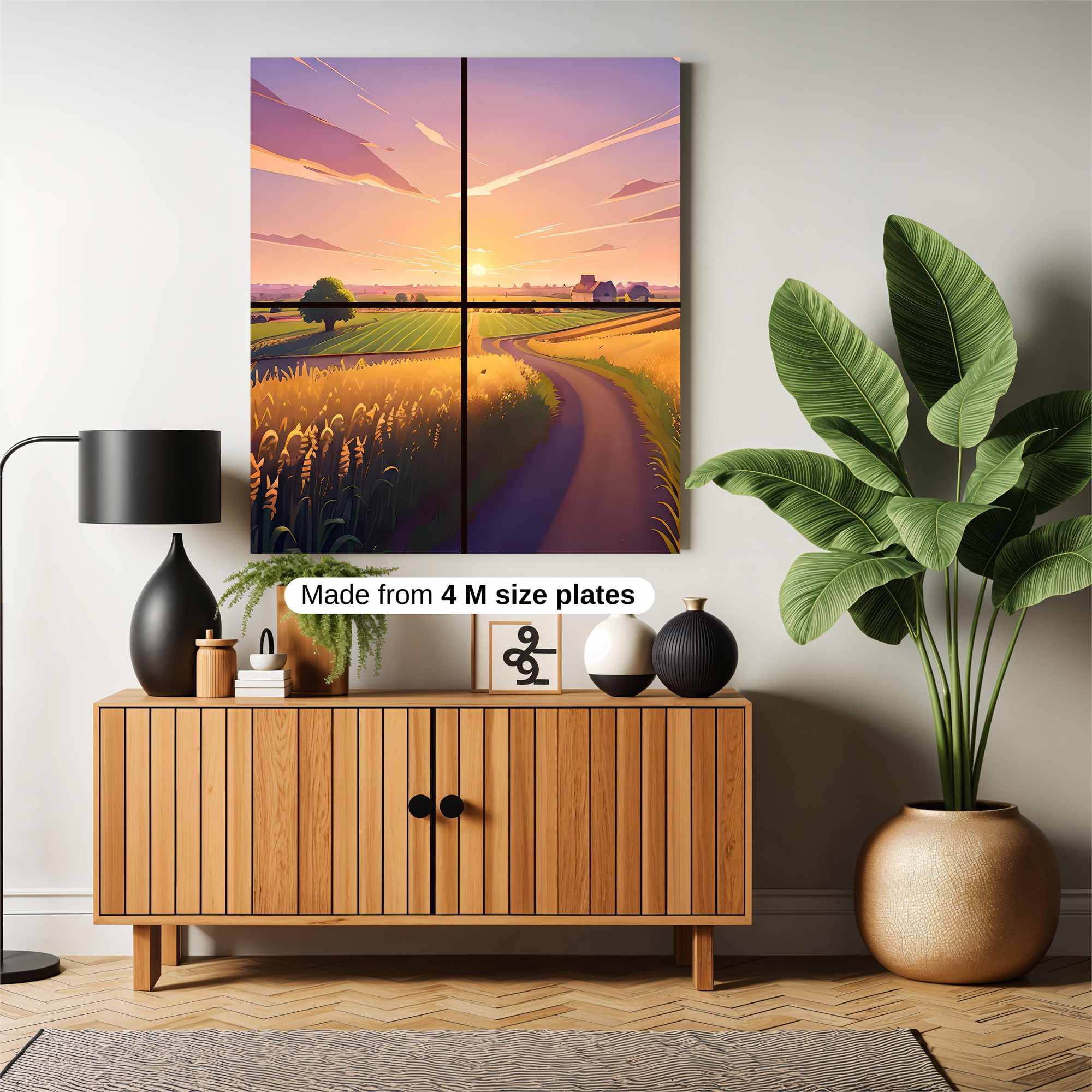 Sunset Serenity Safe Wall Magnetic / M