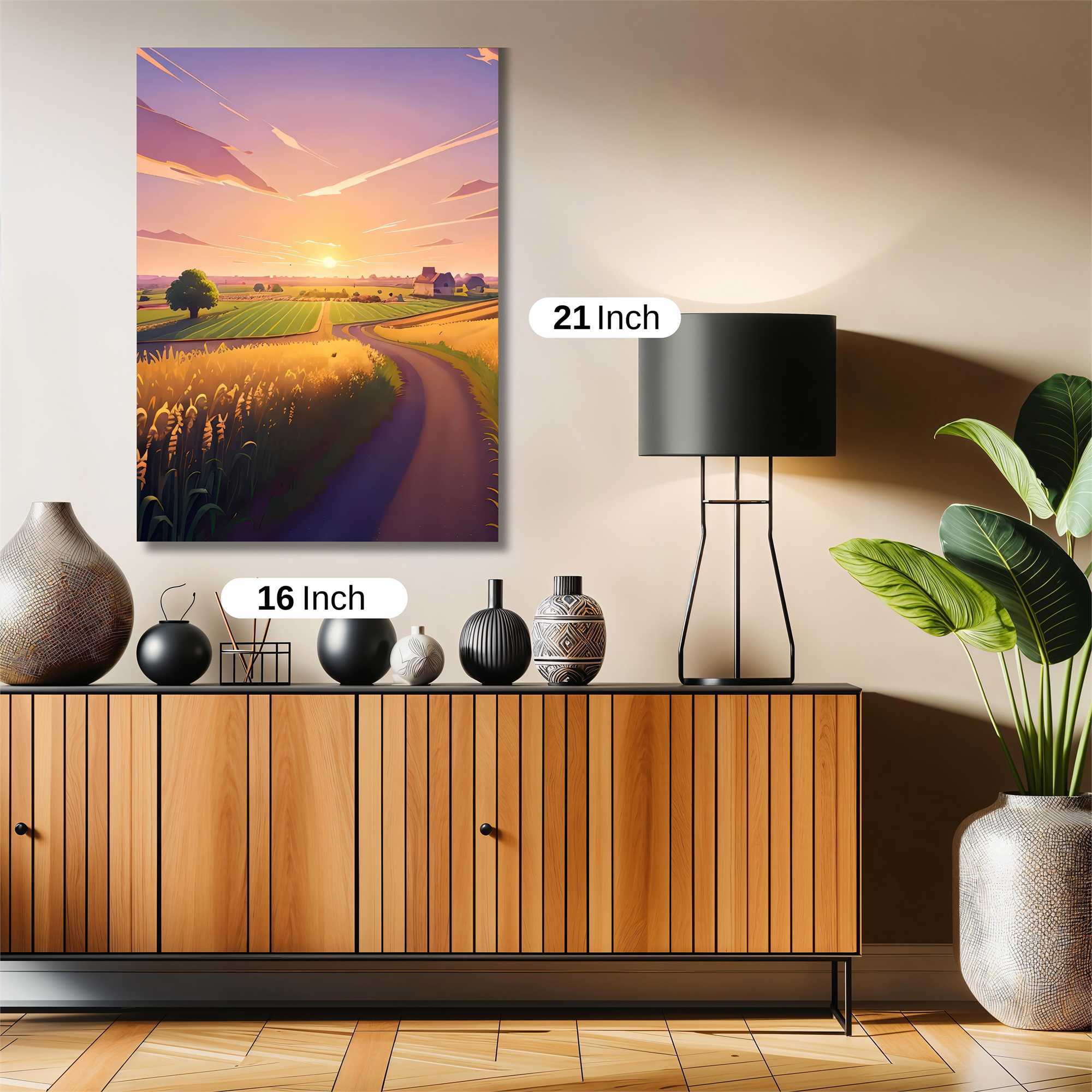 Sunset Serenity Safe Wall Magnetic / M