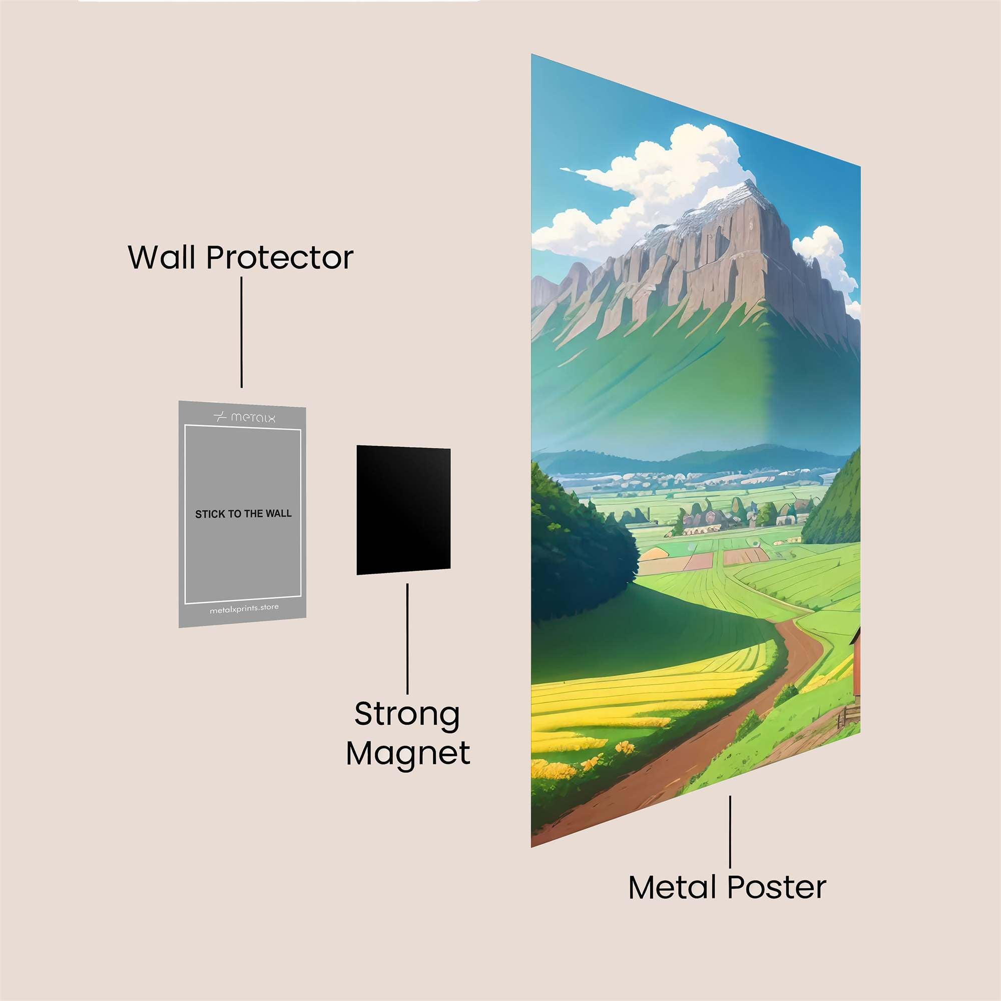Alpine Serenity Safe Wall Magnetic / M