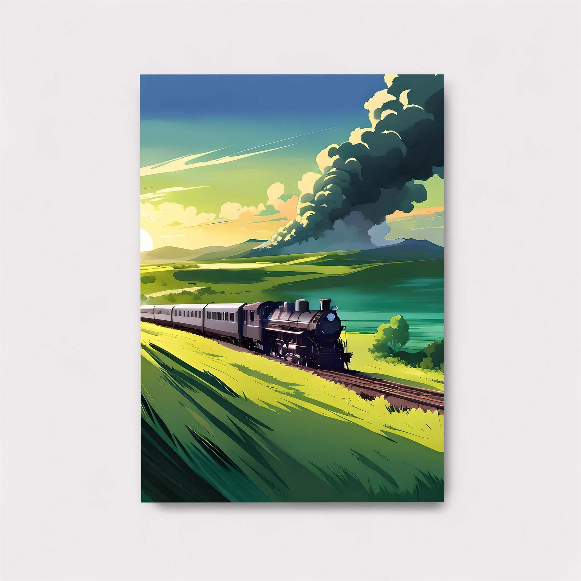 Train Twilight Safe Wall Magnetic / M