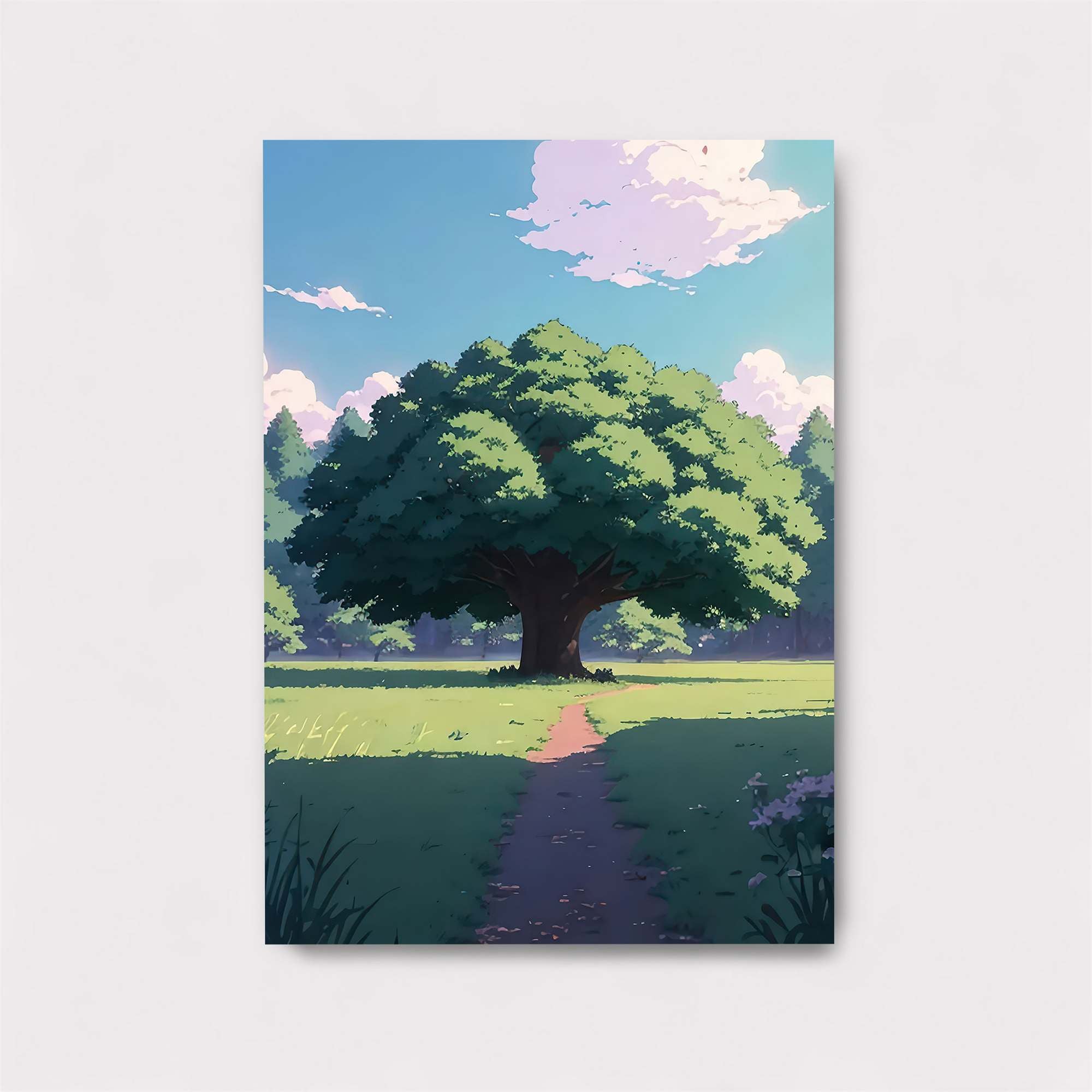 Oak Serenity Safe Wall Magnetic / M