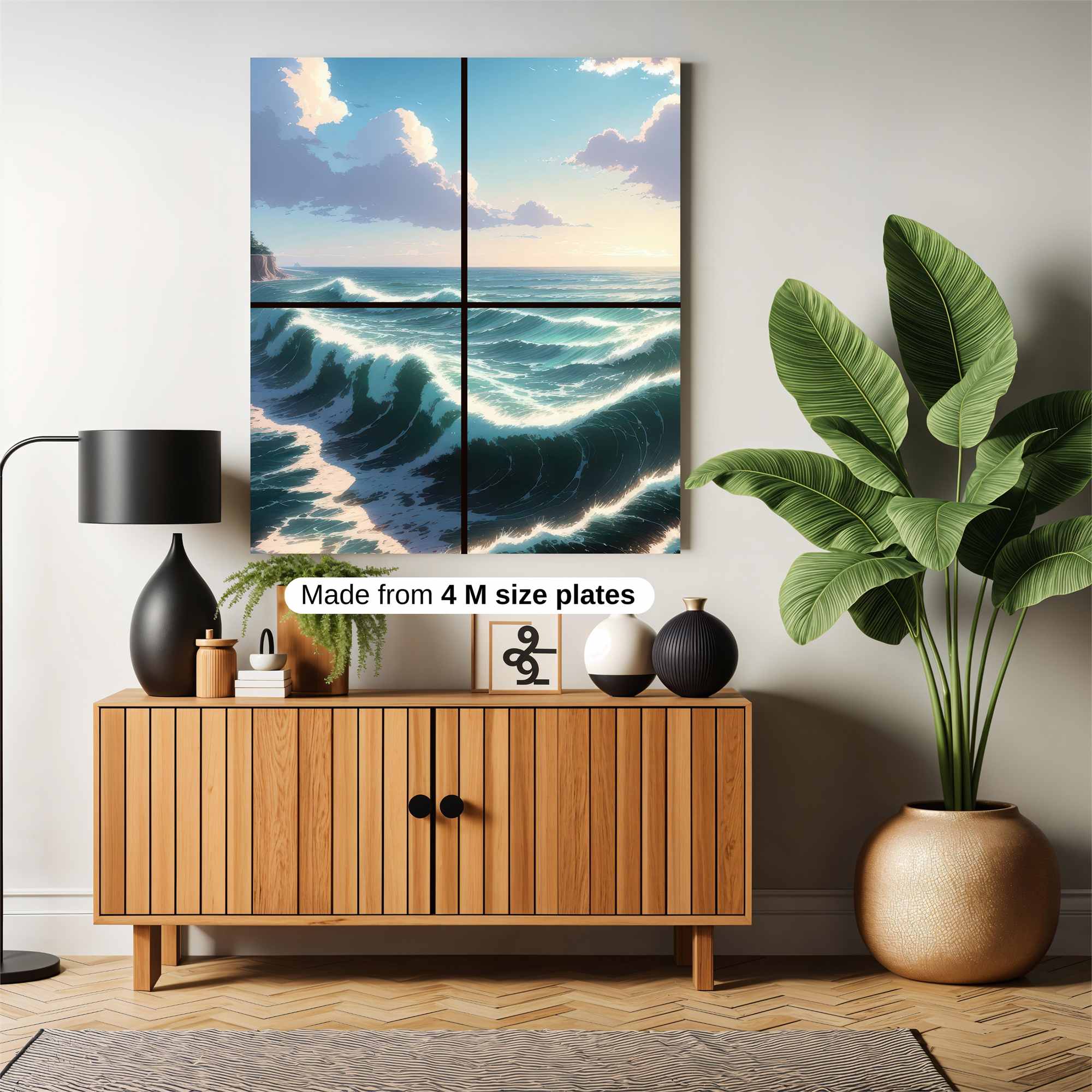 Oceanic Serenity Safe Wall Magnetic / M