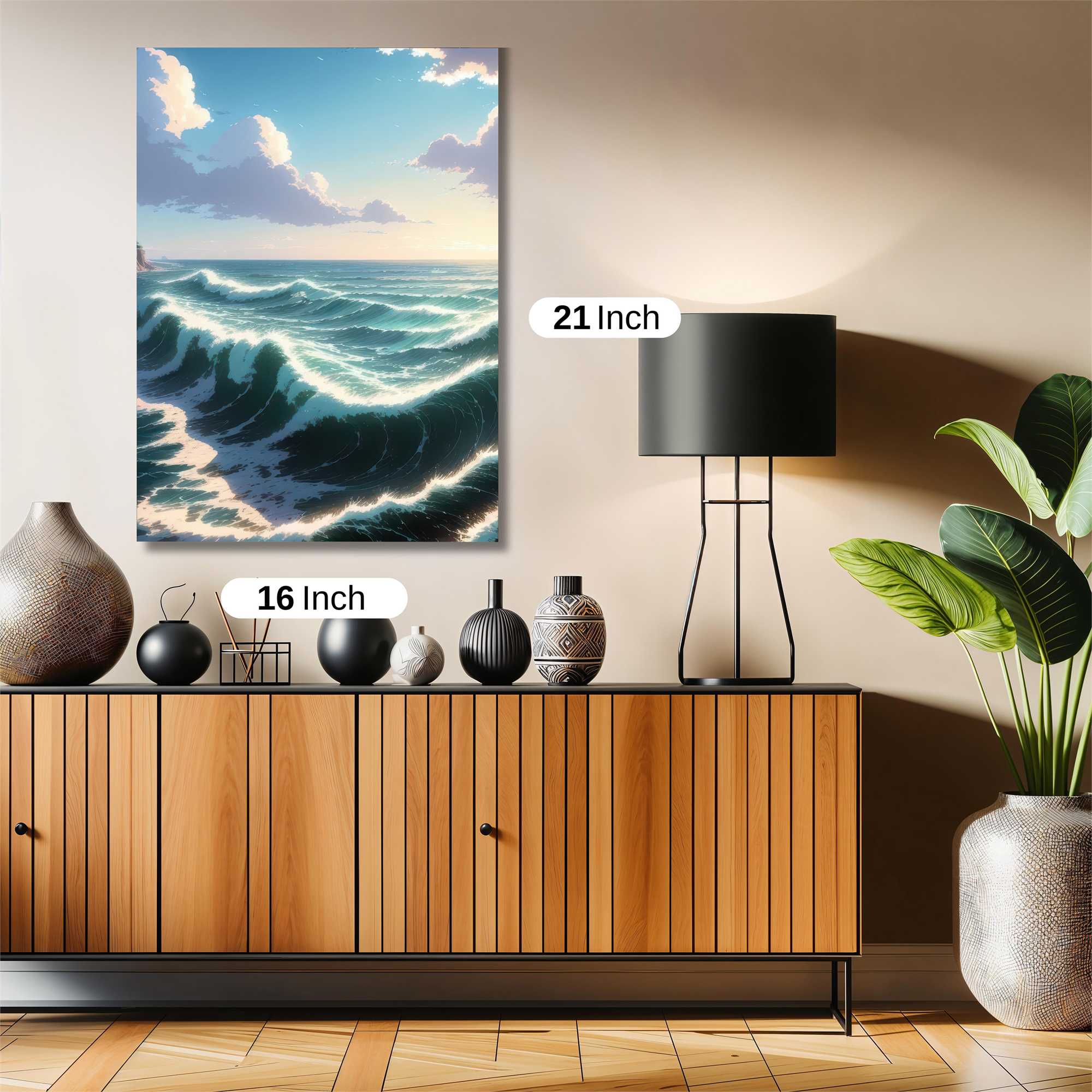 Oceanic Serenity Safe Wall Magnetic / M