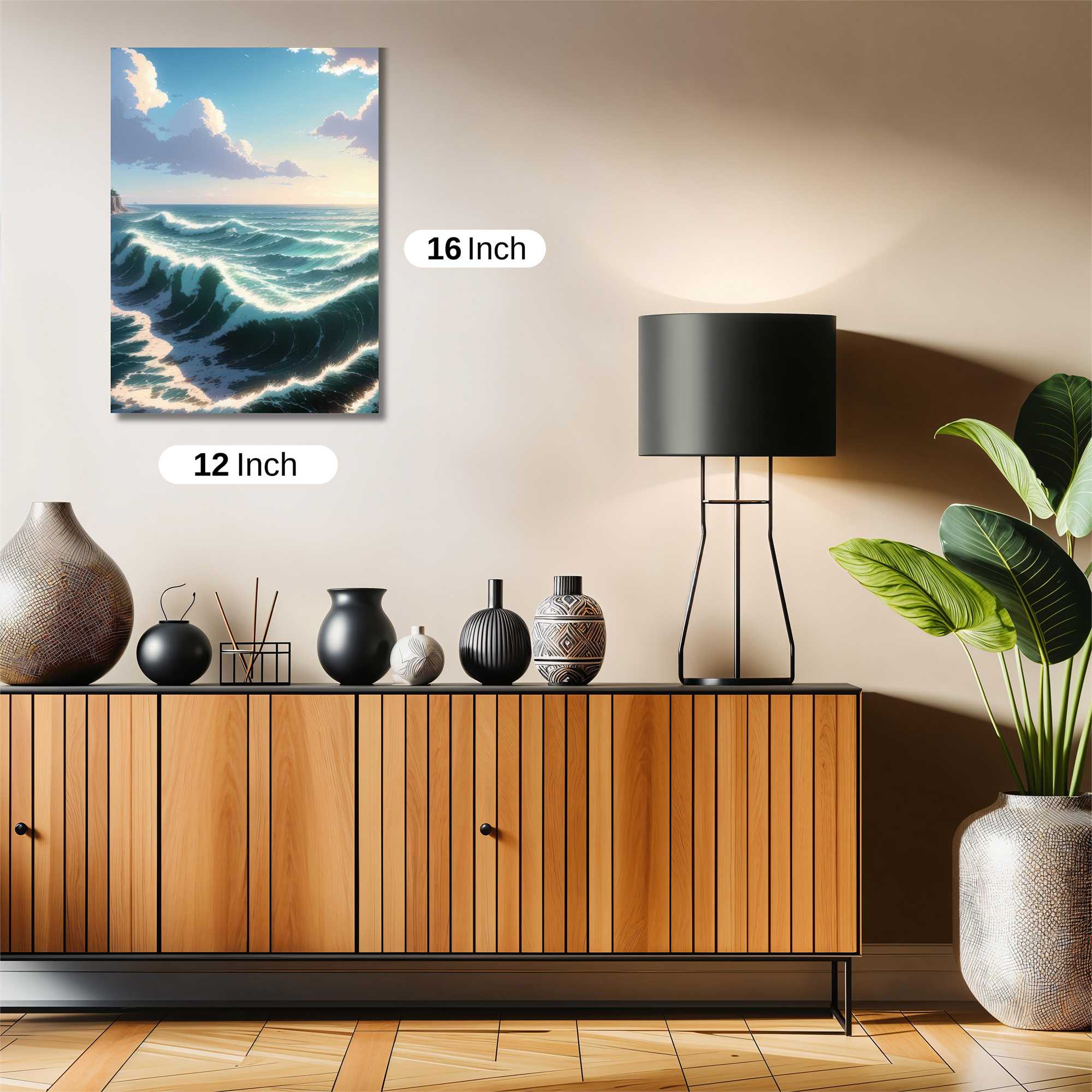 Oceanic Serenity Safe Wall Magnetic / M