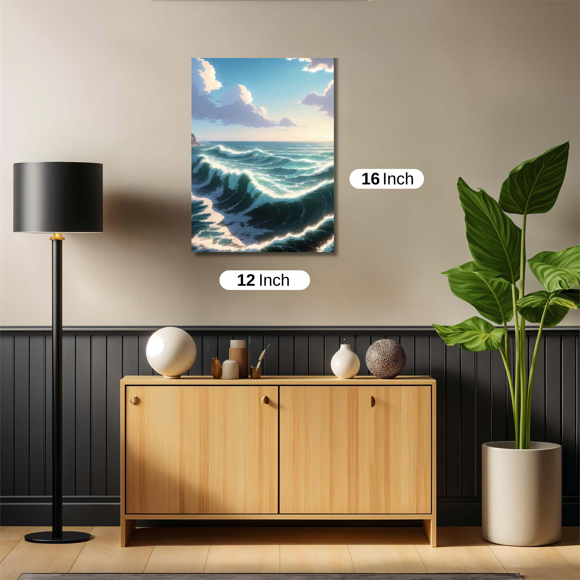Oceanic Serenity Safe Wall Magnetic / M