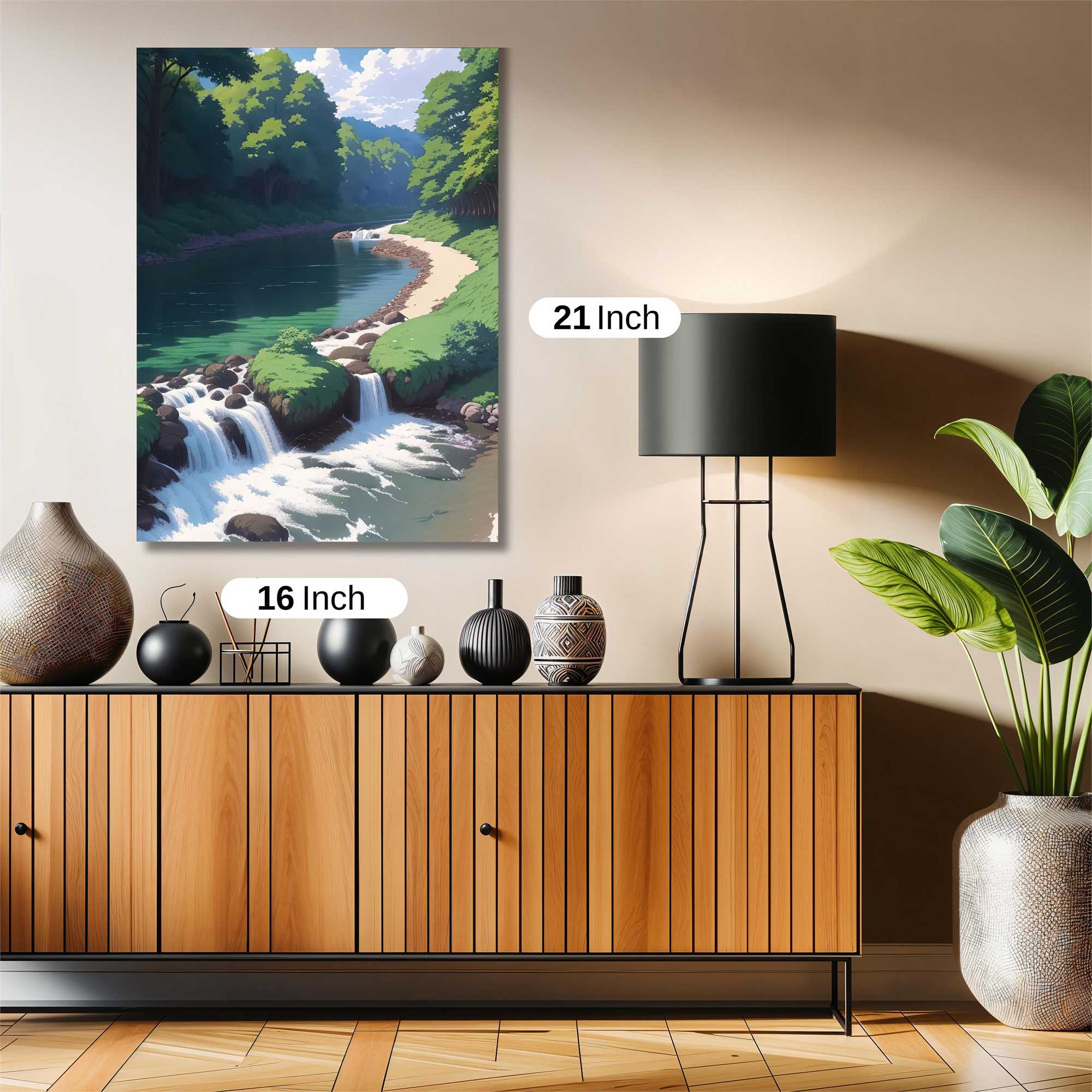 Forest Serenity Safe Wall Magnetic / M