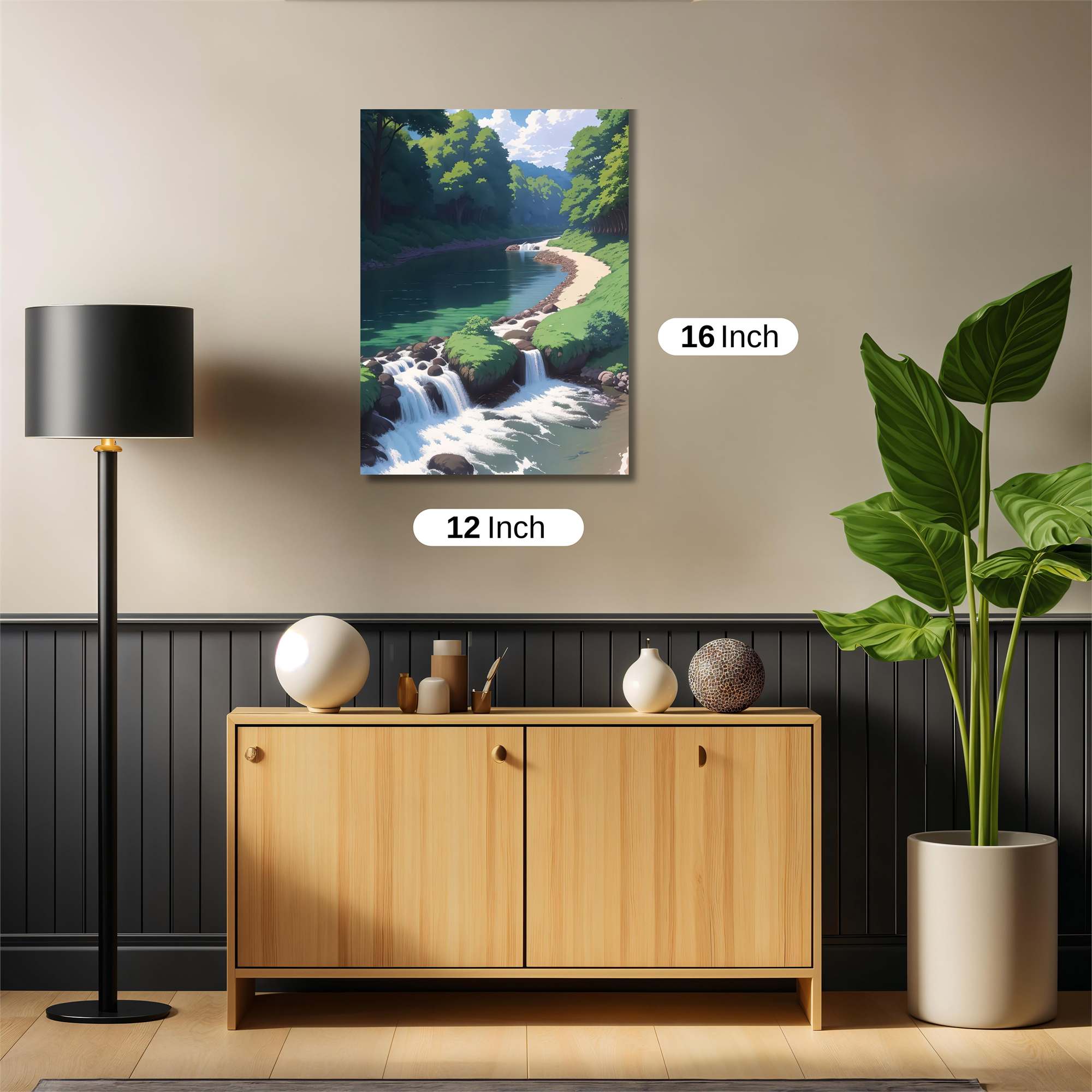 Forest Serenity Safe Wall Magnetic / M