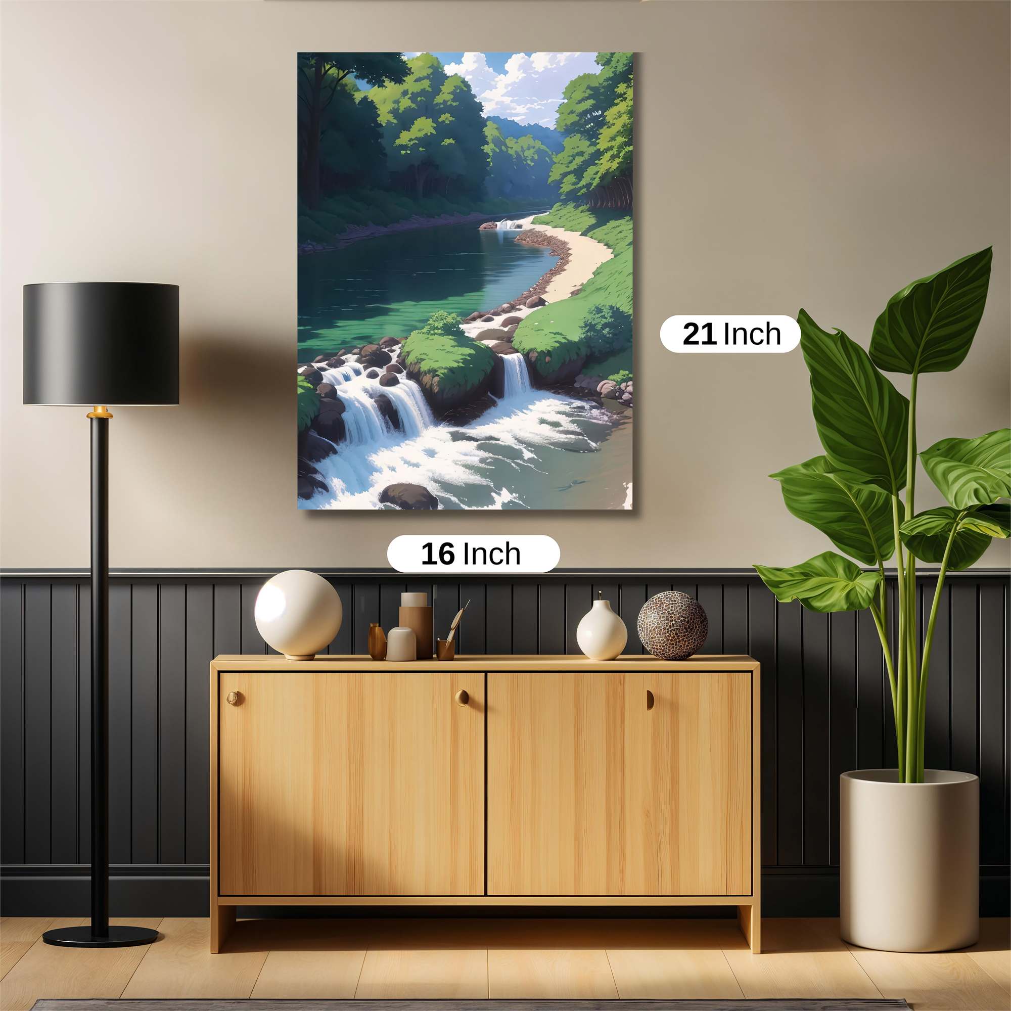 Forest Serenity Safe Wall Magnetic / M