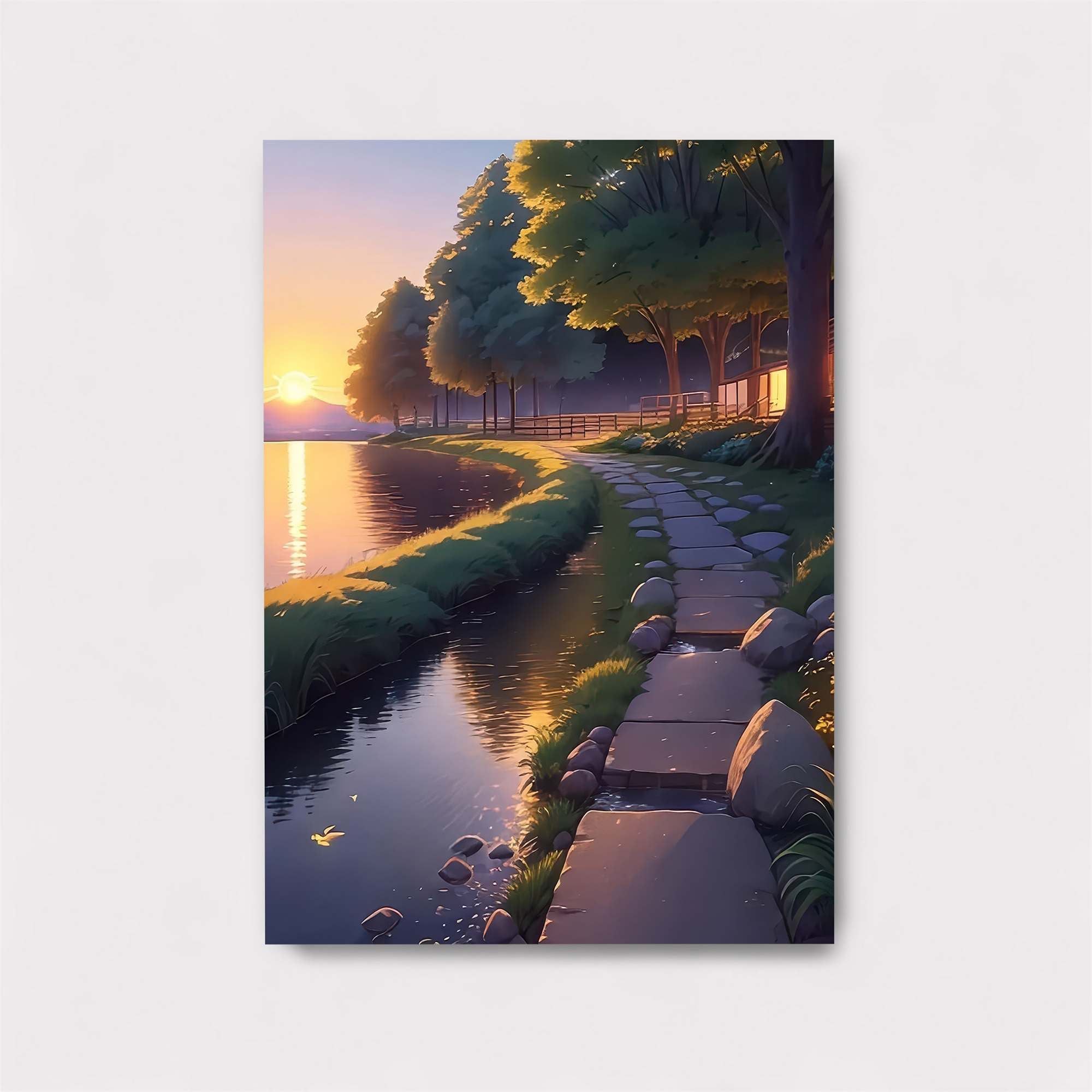 Sunset Serenity Safe Wall Magnetic / M