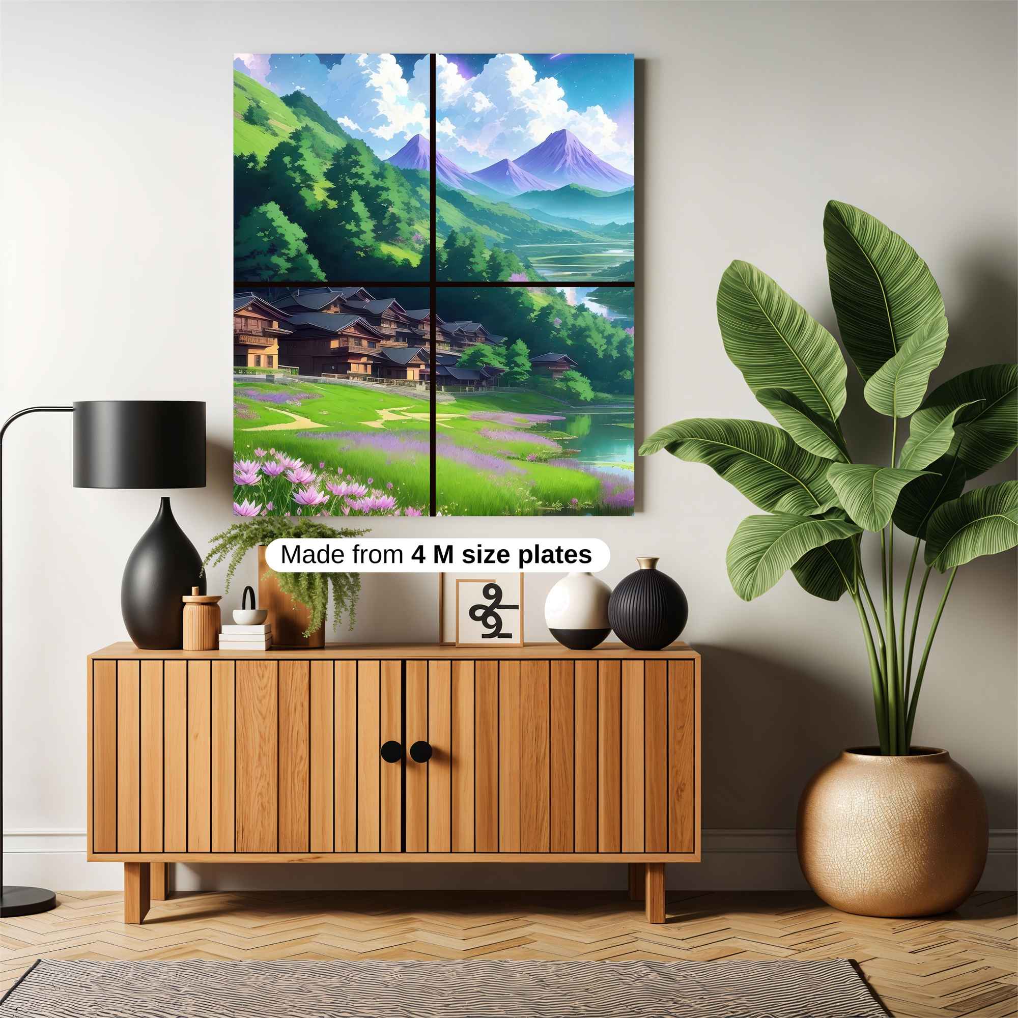 Mountain Serenity Safe Wall Magnetic / M