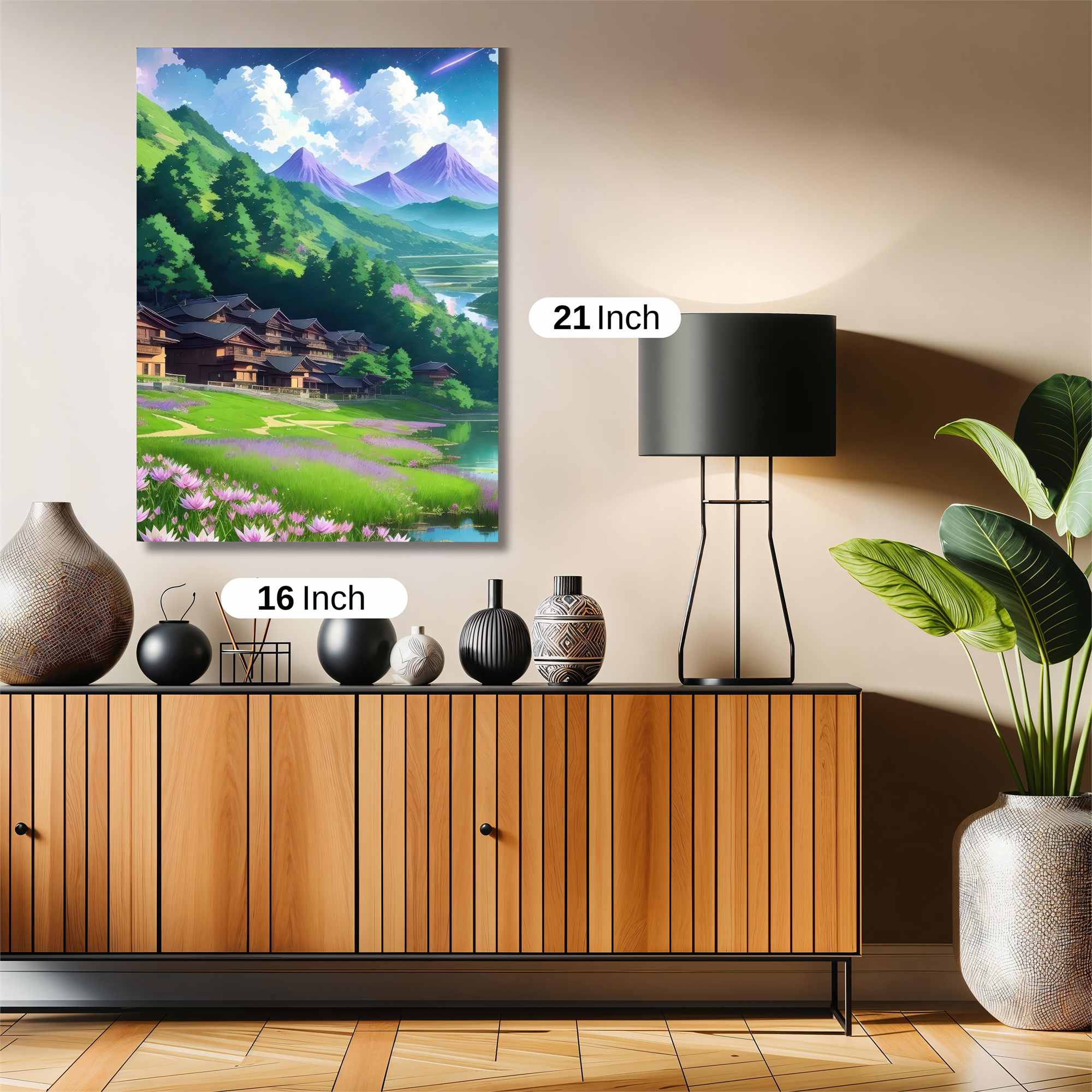 Mountain Serenity Safe Wall Magnetic / M