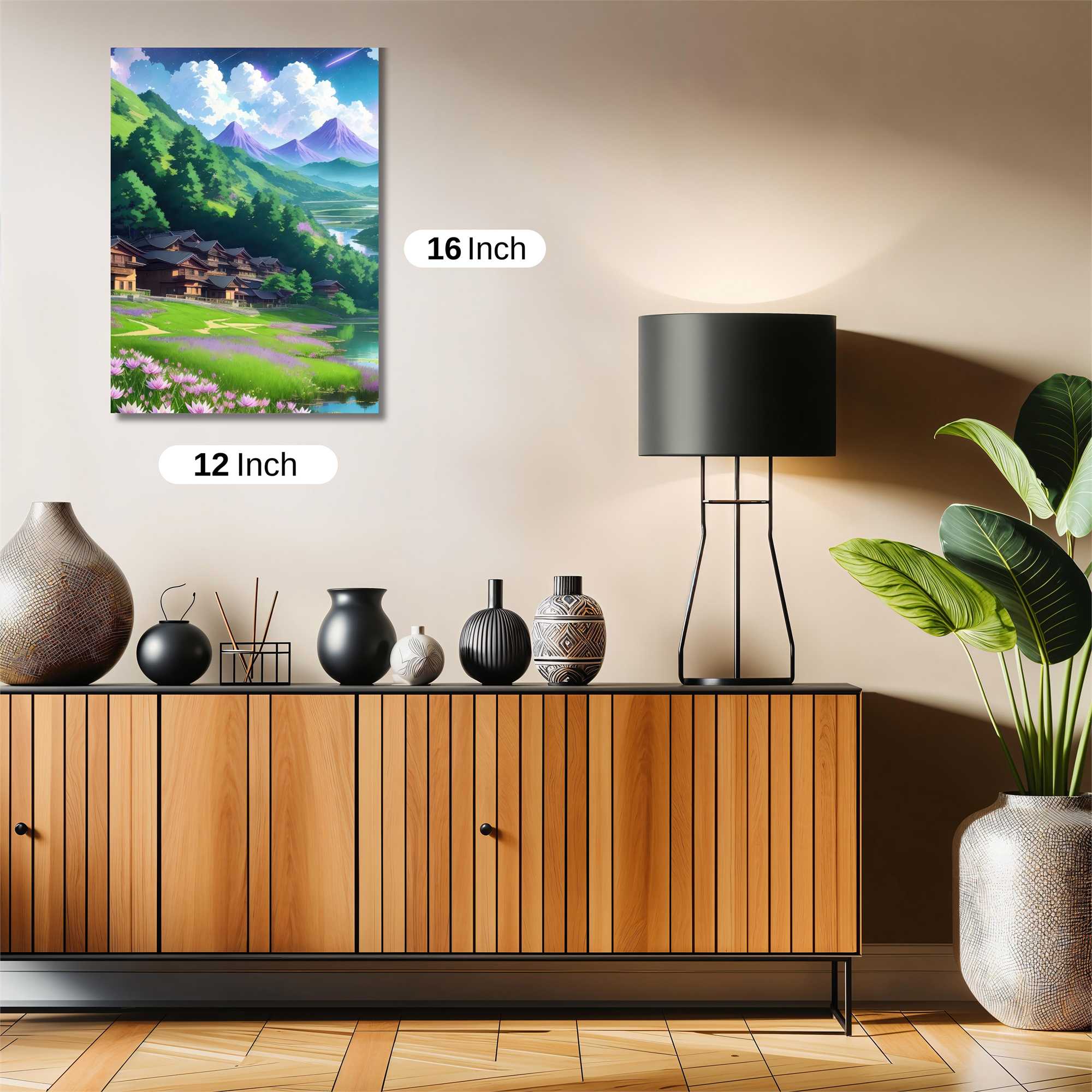 Mountain Serenity Safe Wall Magnetic / M