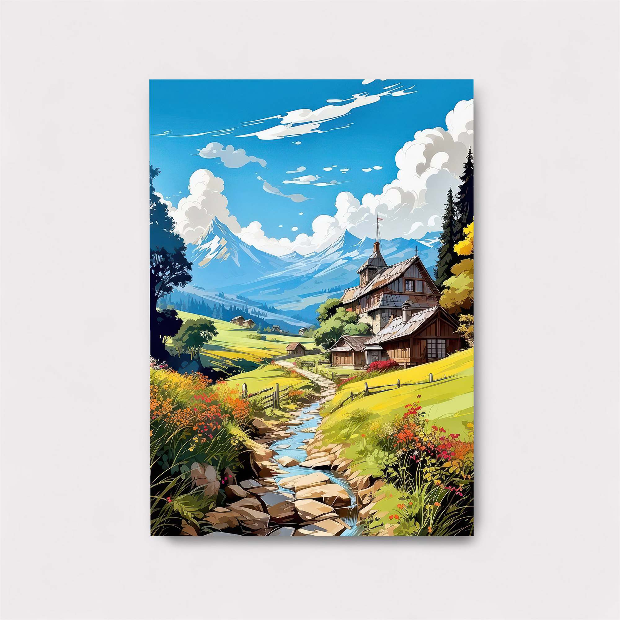 Alpine Serenity Safe Wall Magnetic / M