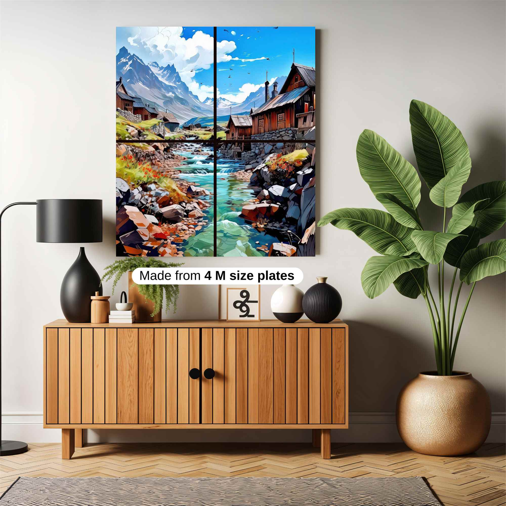 Alpine Serenity Safe Wall Magnetic / M