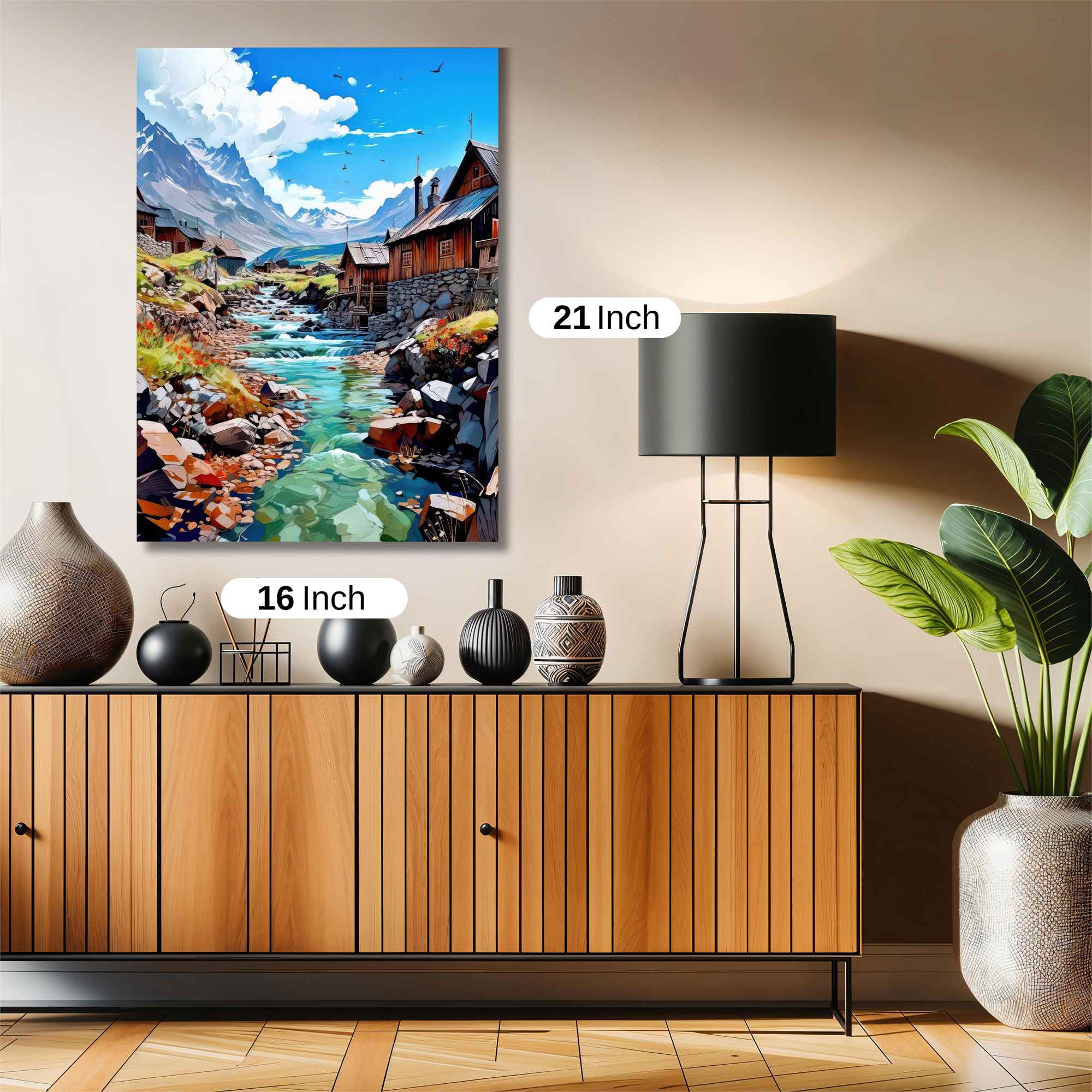 Alpine Serenity Safe Wall Magnetic / M