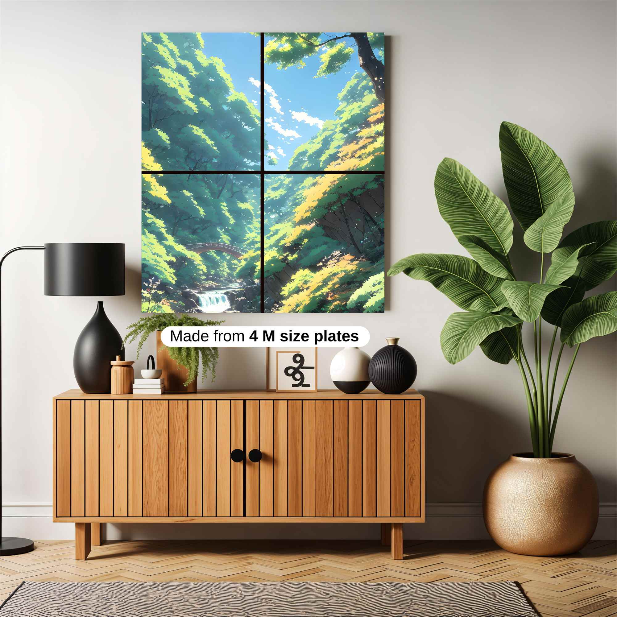 Forest Serenity Safe Wall Magnetic / M