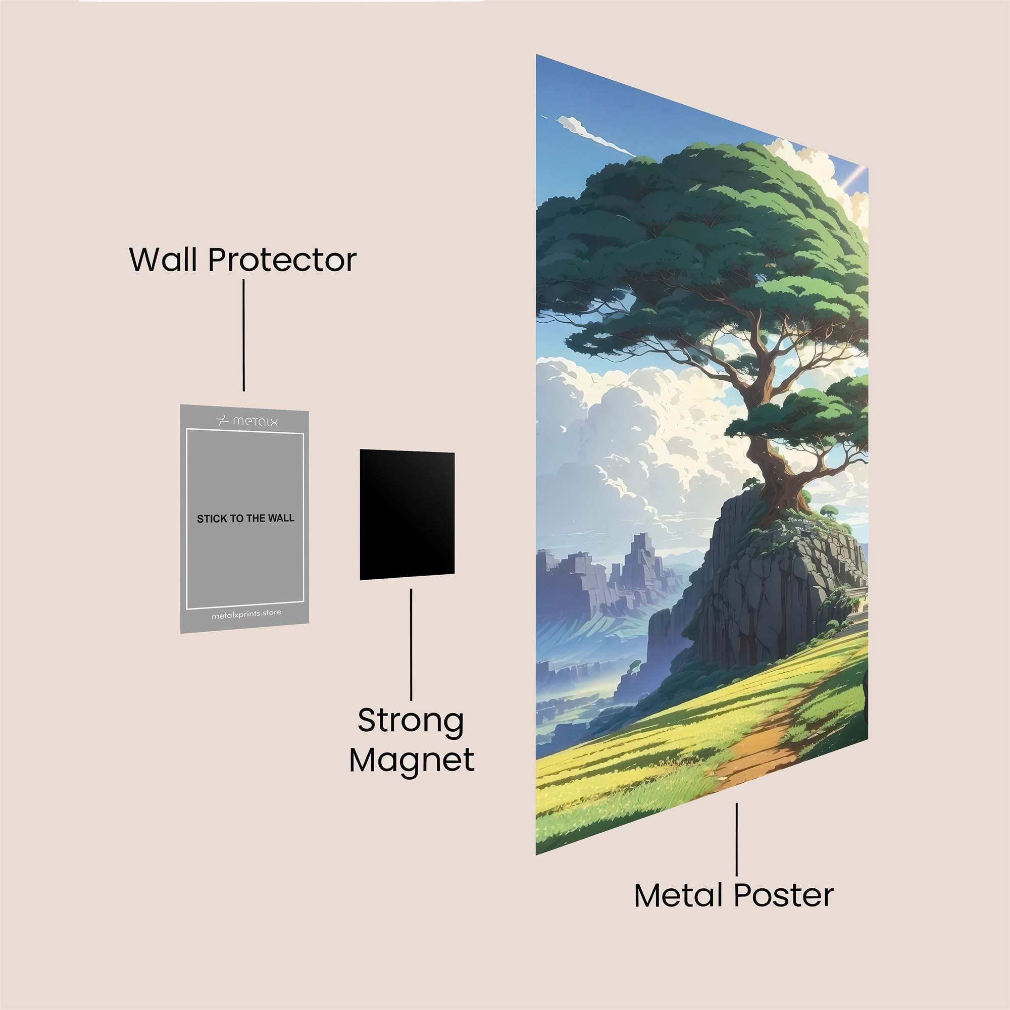 Giant Serenity Safe Wall Magnetic / M