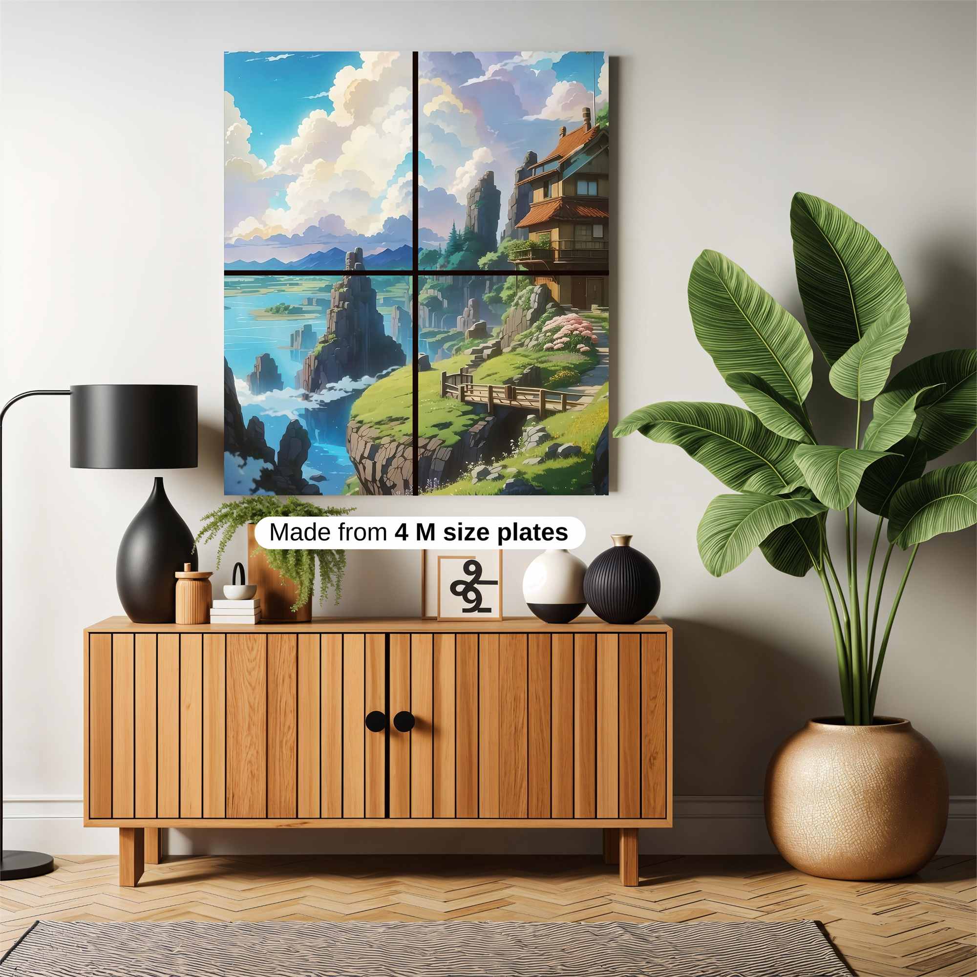 Mountain Serenity Safe Wall Magnetic / M