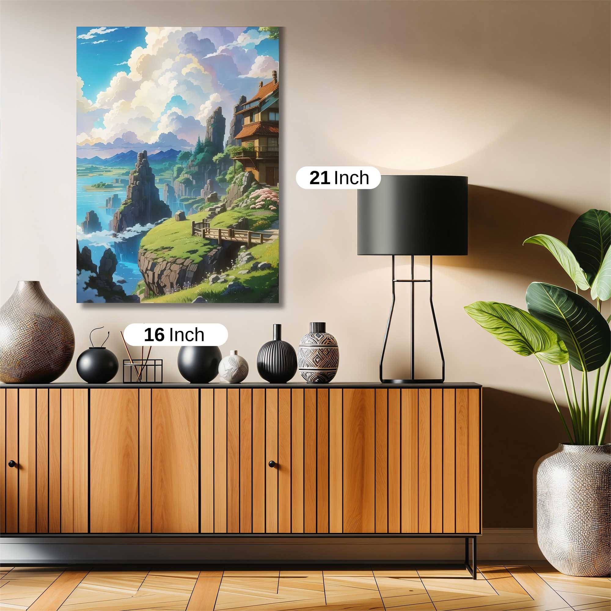 Mountain Serenity Safe Wall Magnetic / M