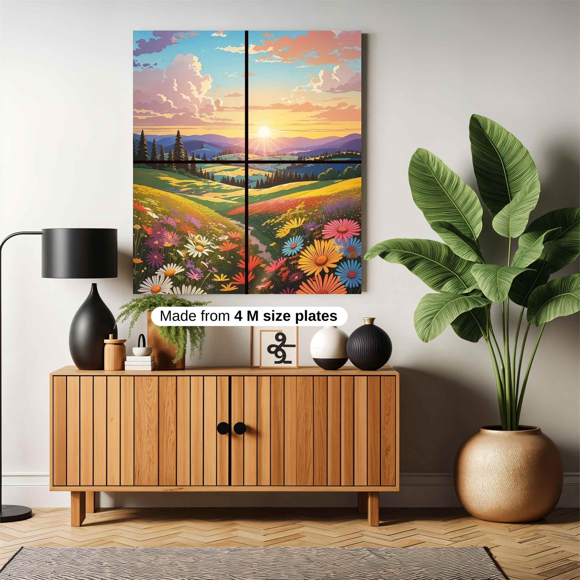 Sunrise Serenity Safe Wall Magnetic / M