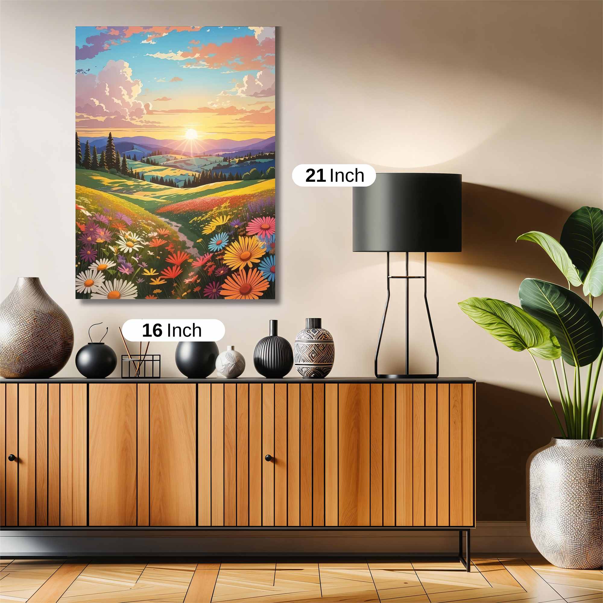 Sunrise Serenity Safe Wall Magnetic / M
