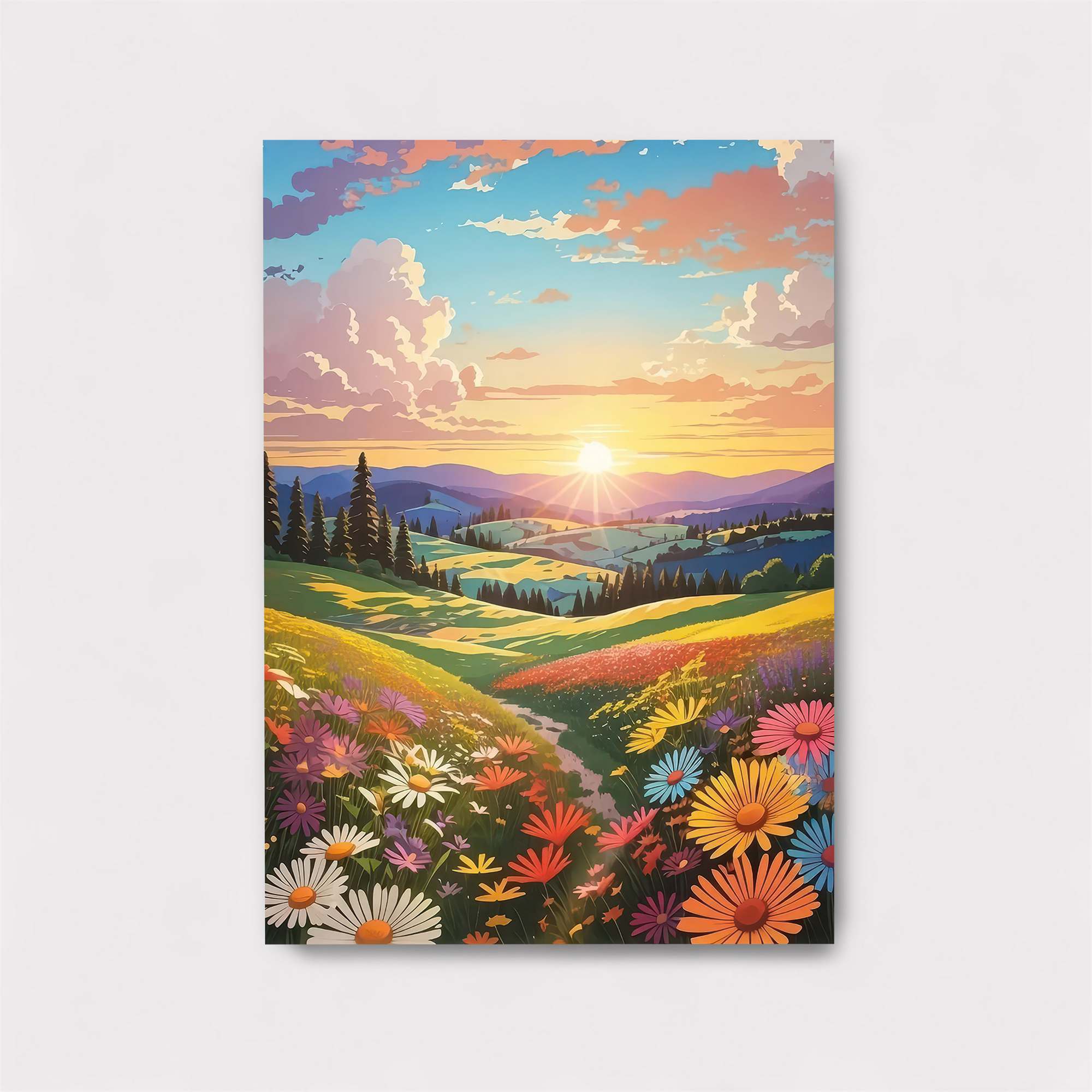 Sunrise Serenity Safe Wall Magnetic / M