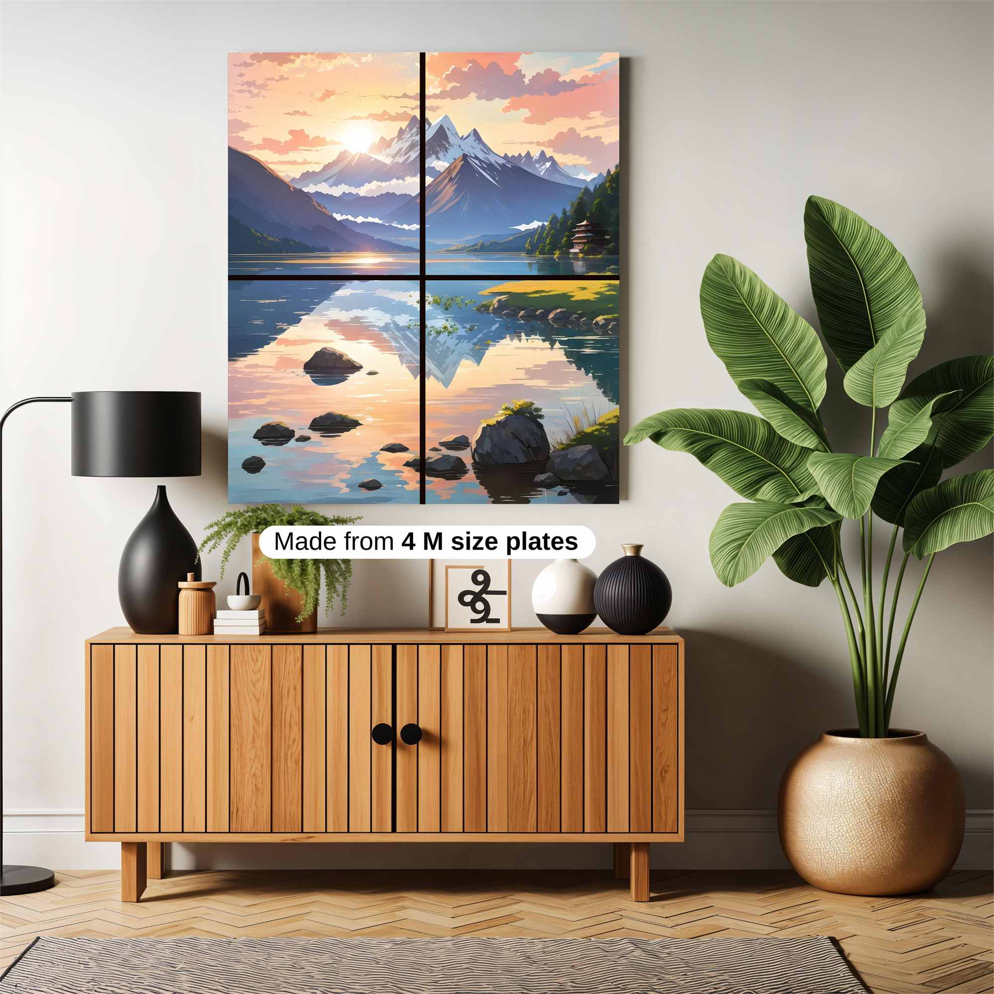 Sunrise Serenity Safe Wall Magnetic / M