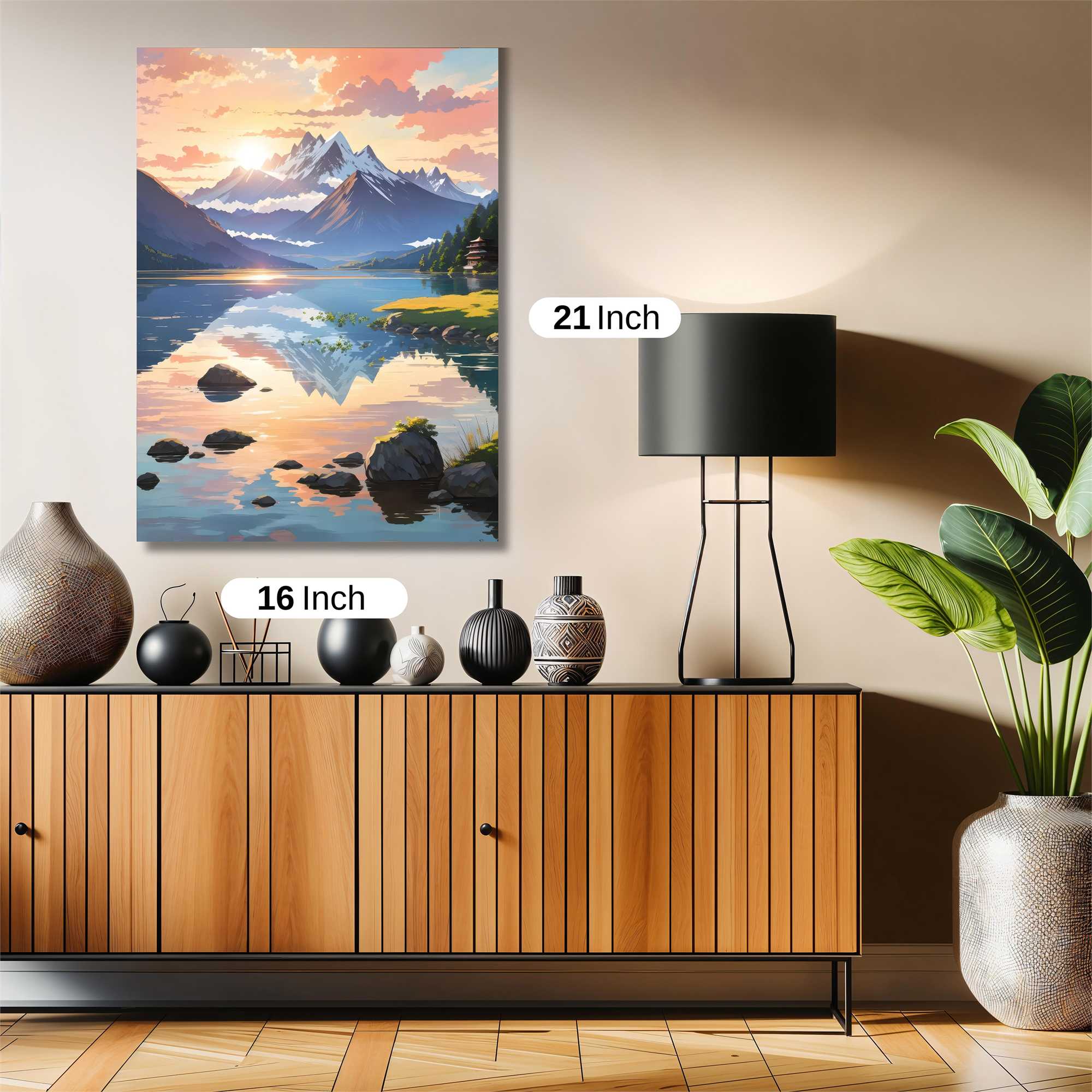 Sunrise Serenity Safe Wall Magnetic / M
