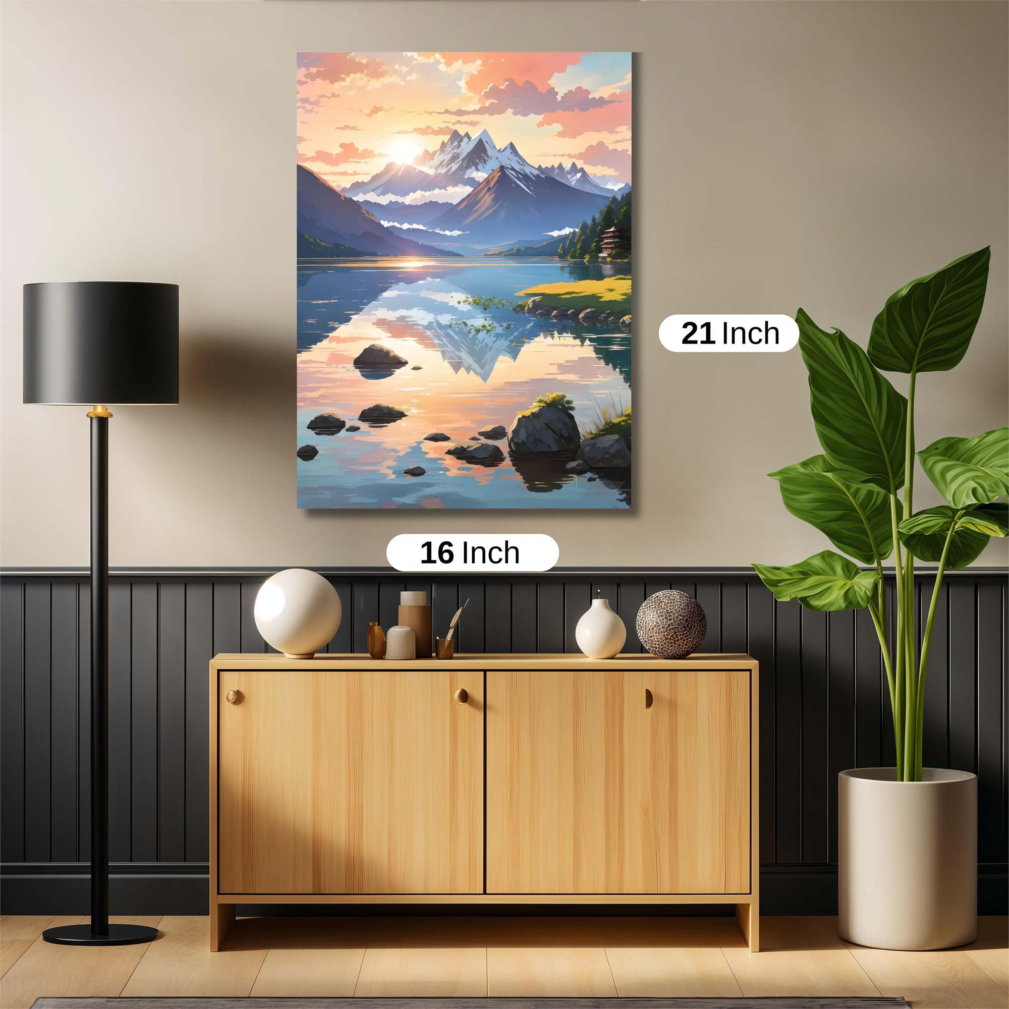 Sunrise Serenity Safe Wall Magnetic / M