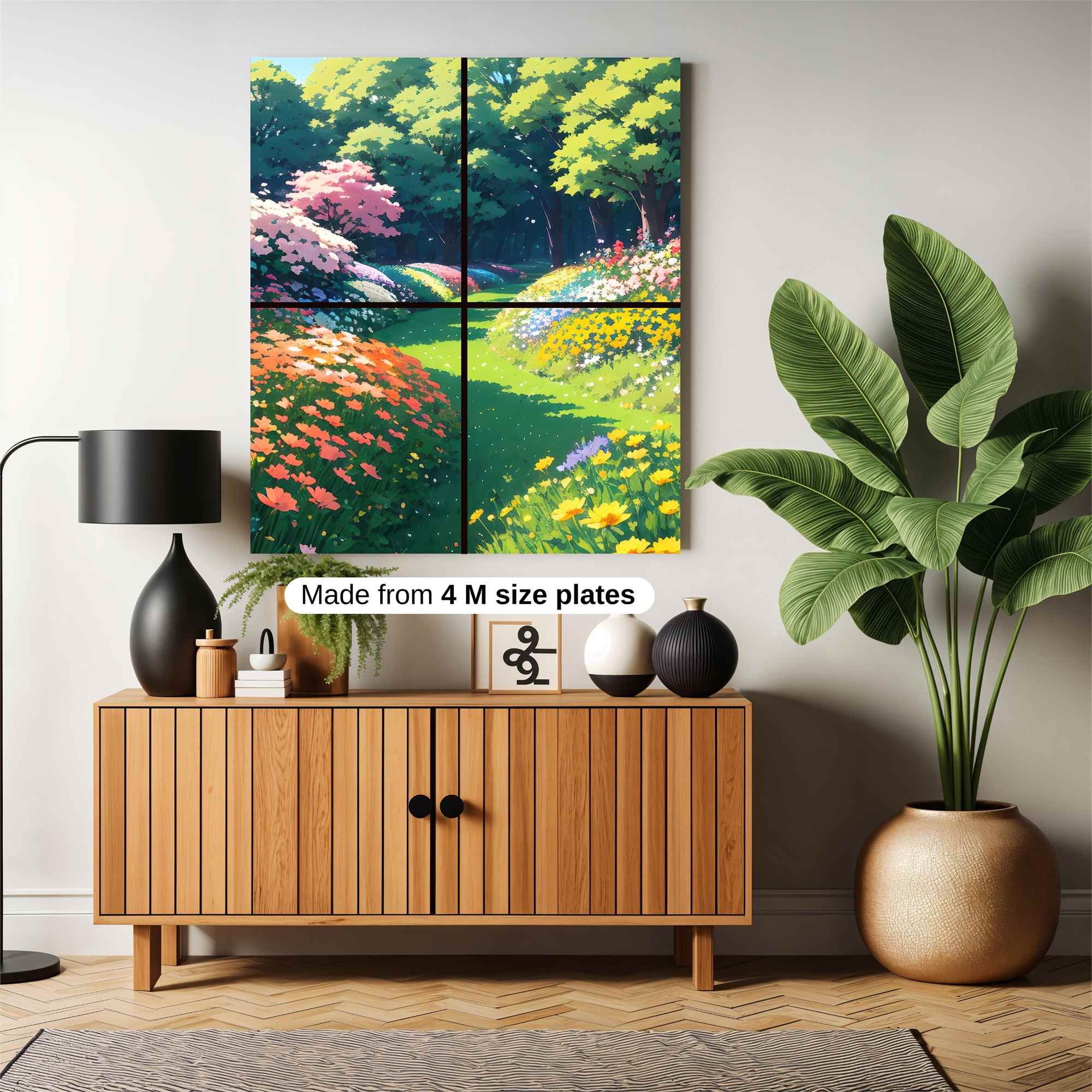 Garden Serenity Safe Wall Magnetic / M