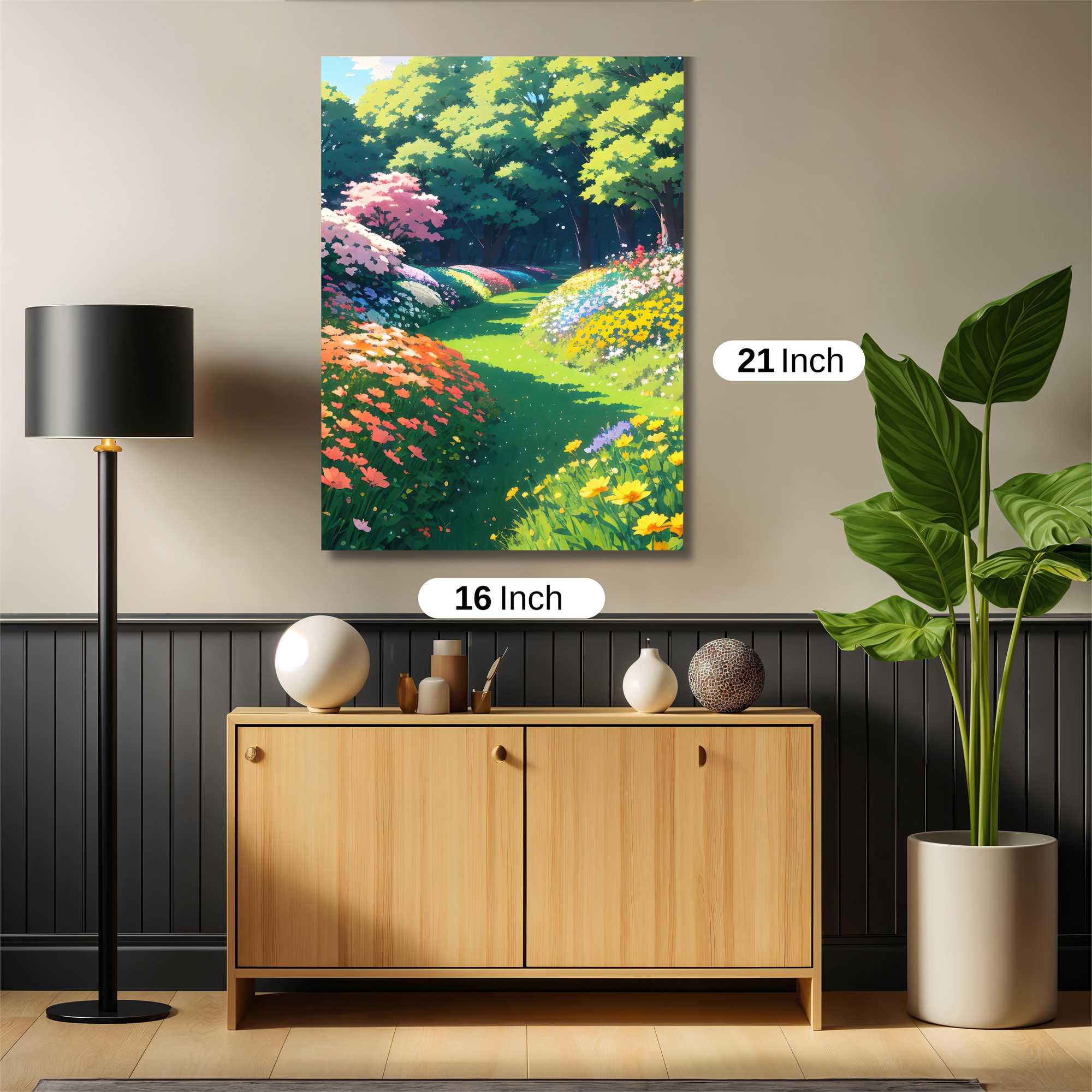 Garden Serenity Safe Wall Magnetic / M