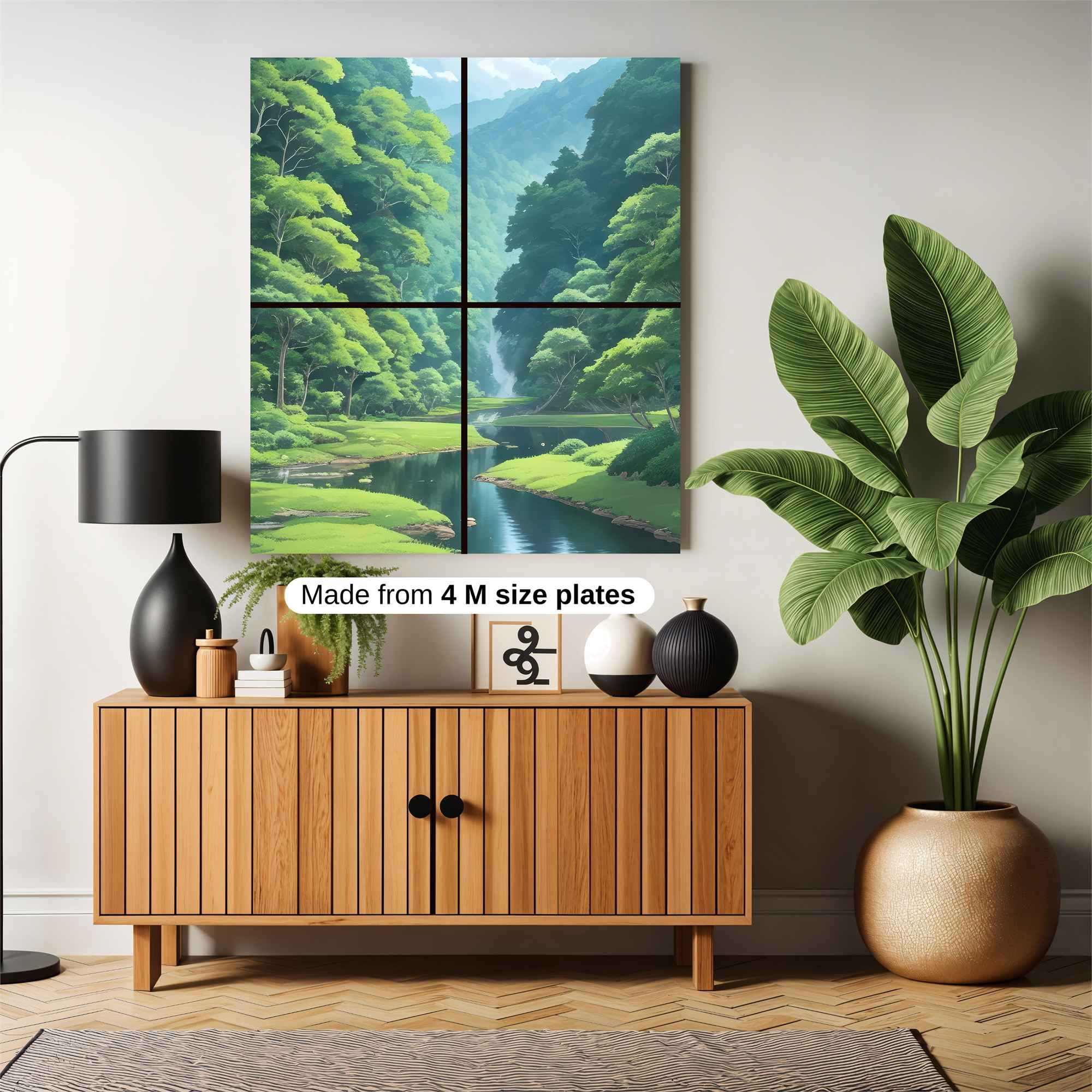 Forest Serenity Safe Wall Magnetic / M