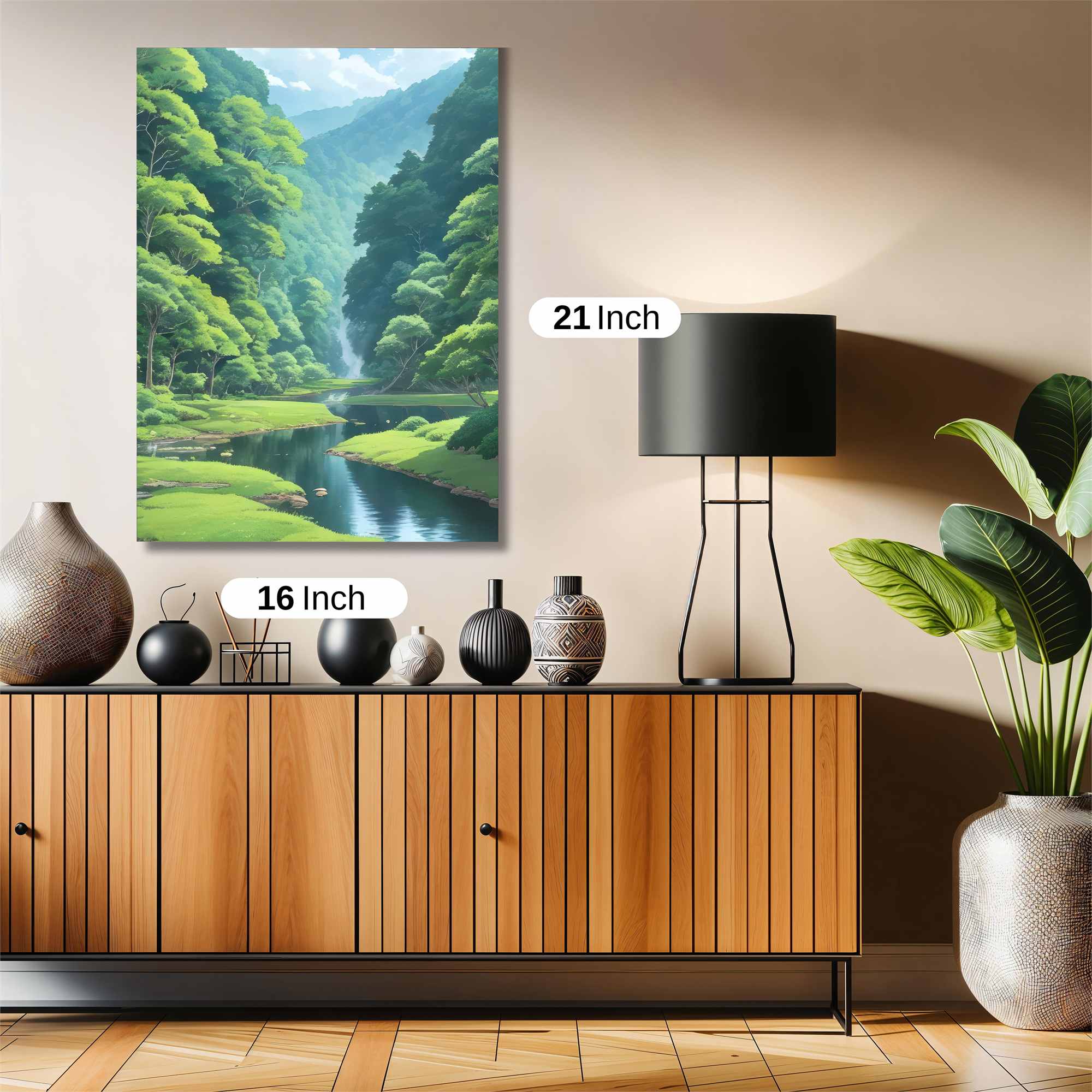 Forest Serenity Safe Wall Magnetic / M