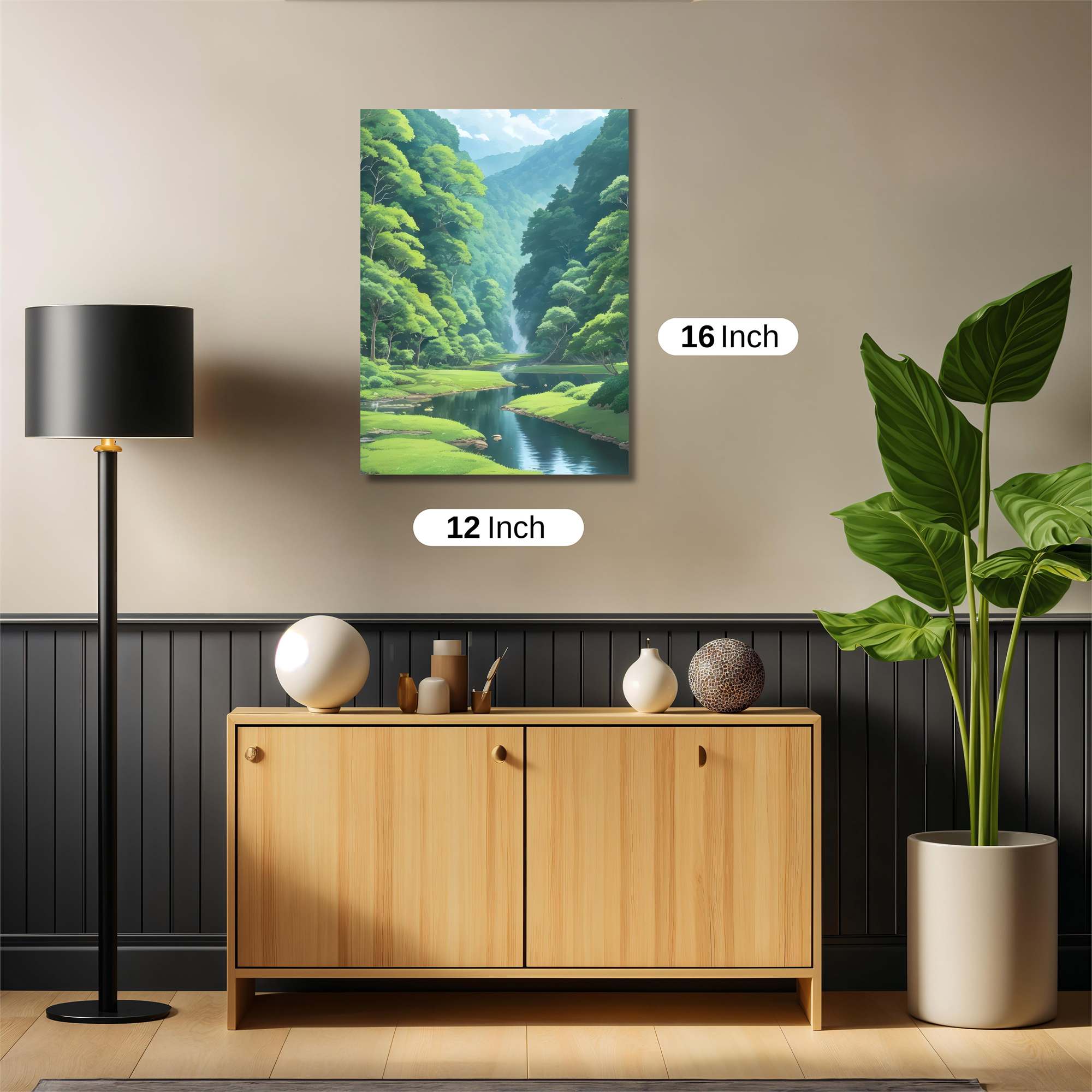 Forest Serenity Safe Wall Magnetic / M