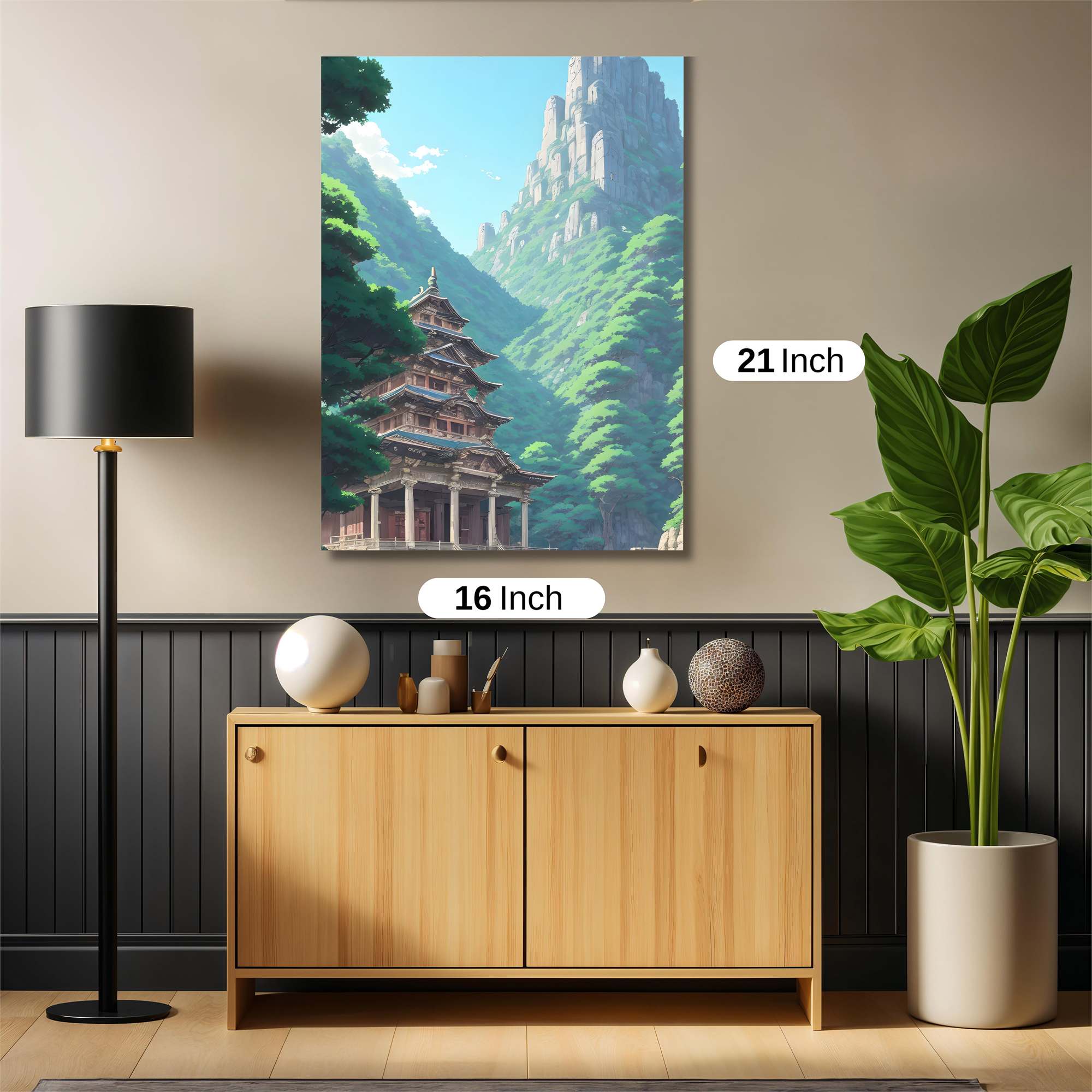 Pagoda Serenity Safe Wall Magnetic / M