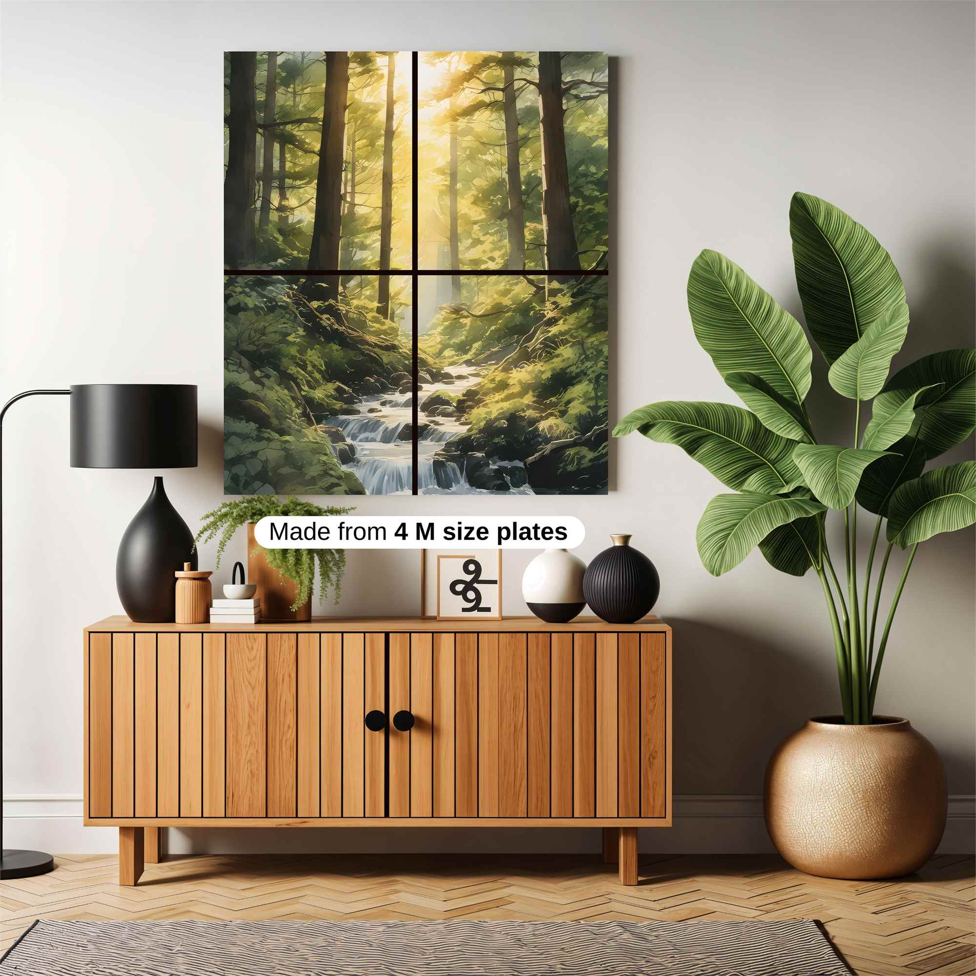 Forest Serenity Safe Wall Magnetic / M