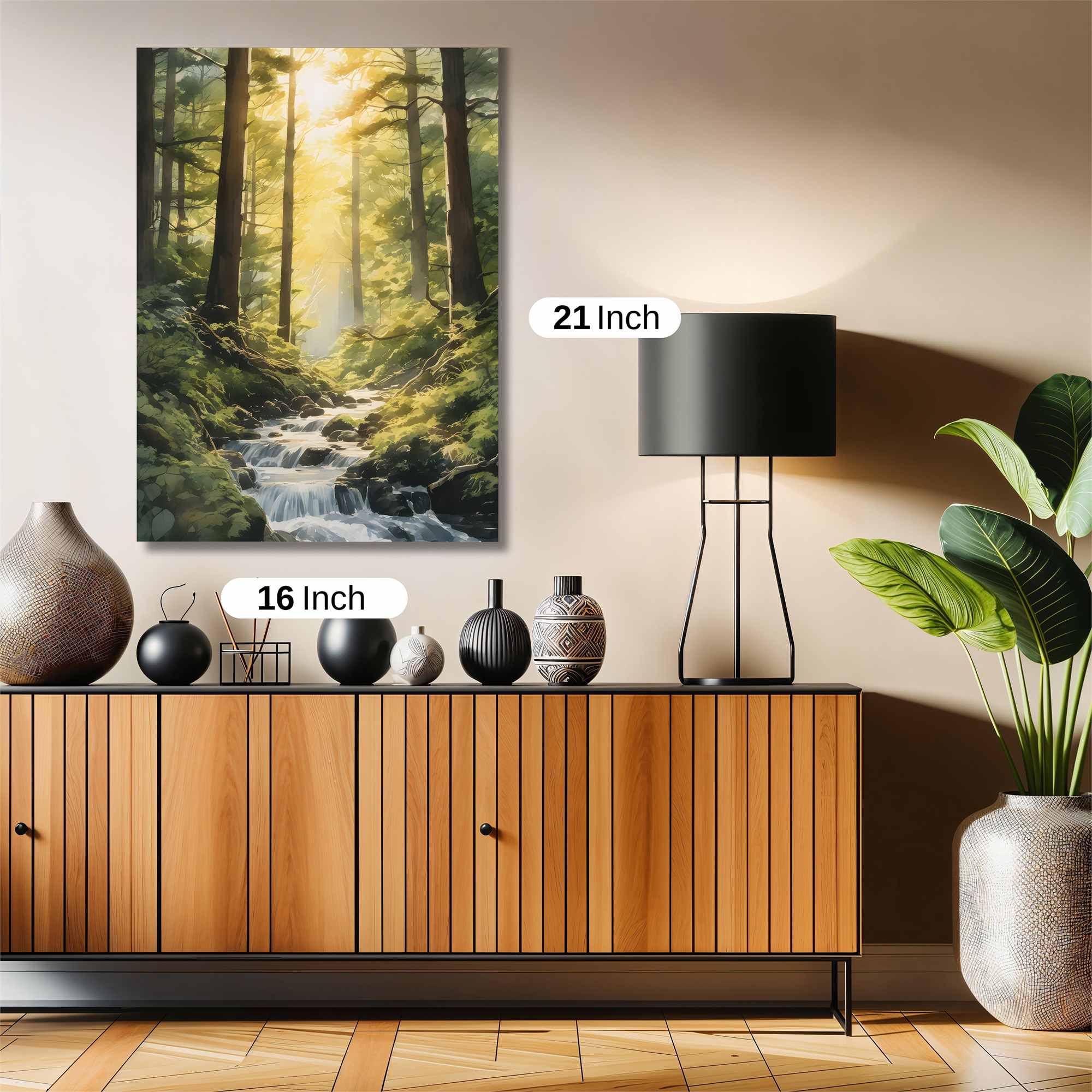 Forest Serenity Safe Wall Magnetic / M