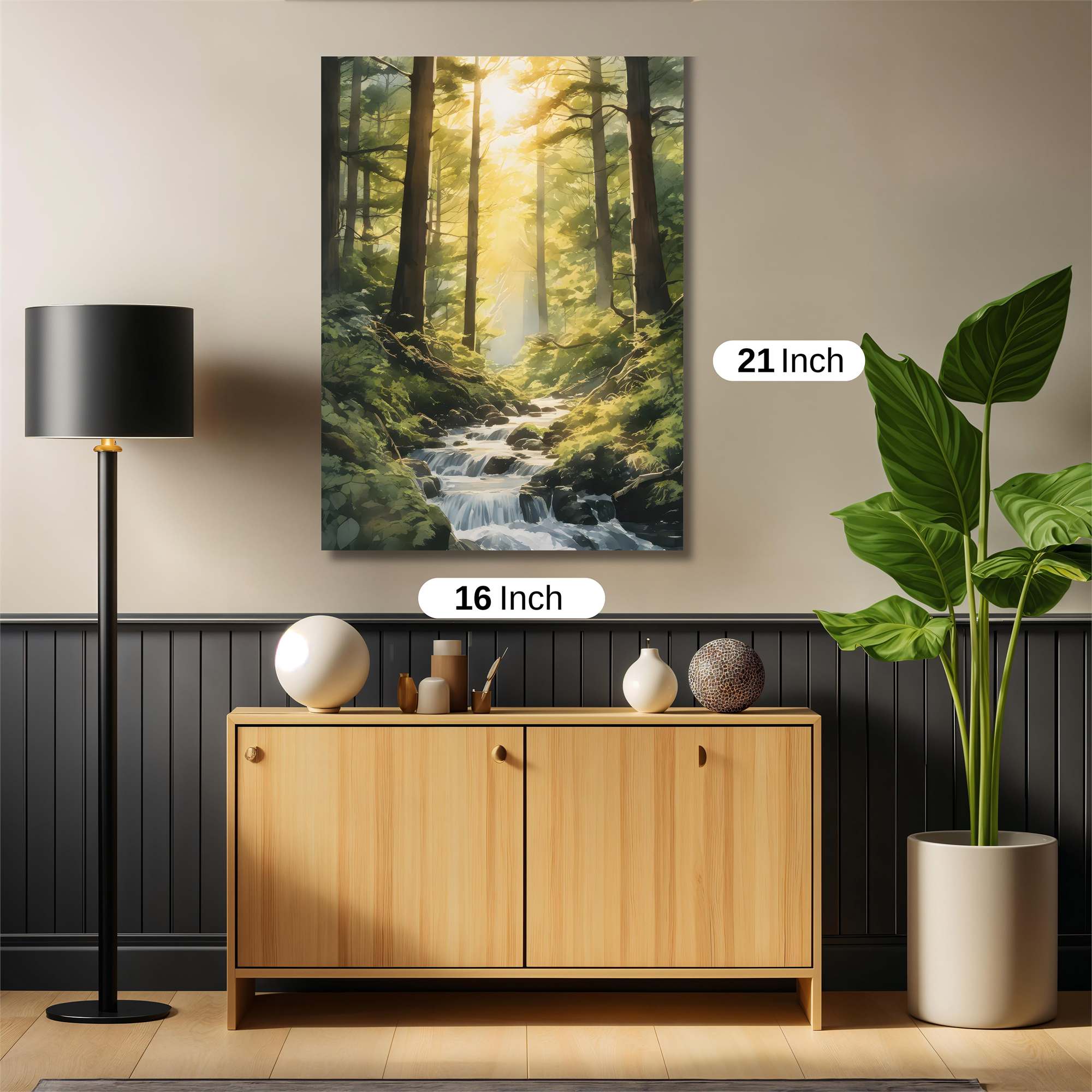 Forest Serenity Safe Wall Magnetic / M