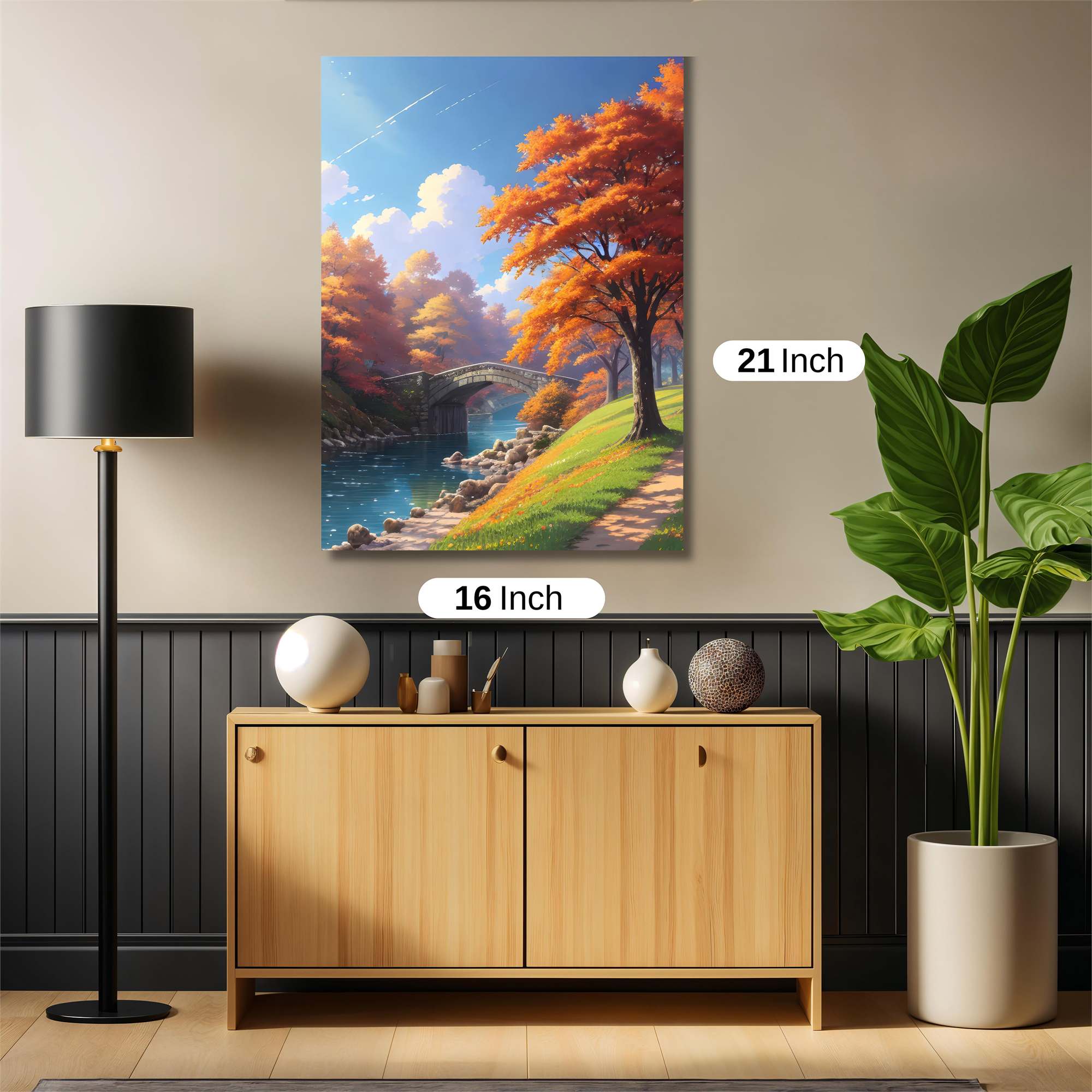 Autumn Serenity Safe Wall Magnetic / M