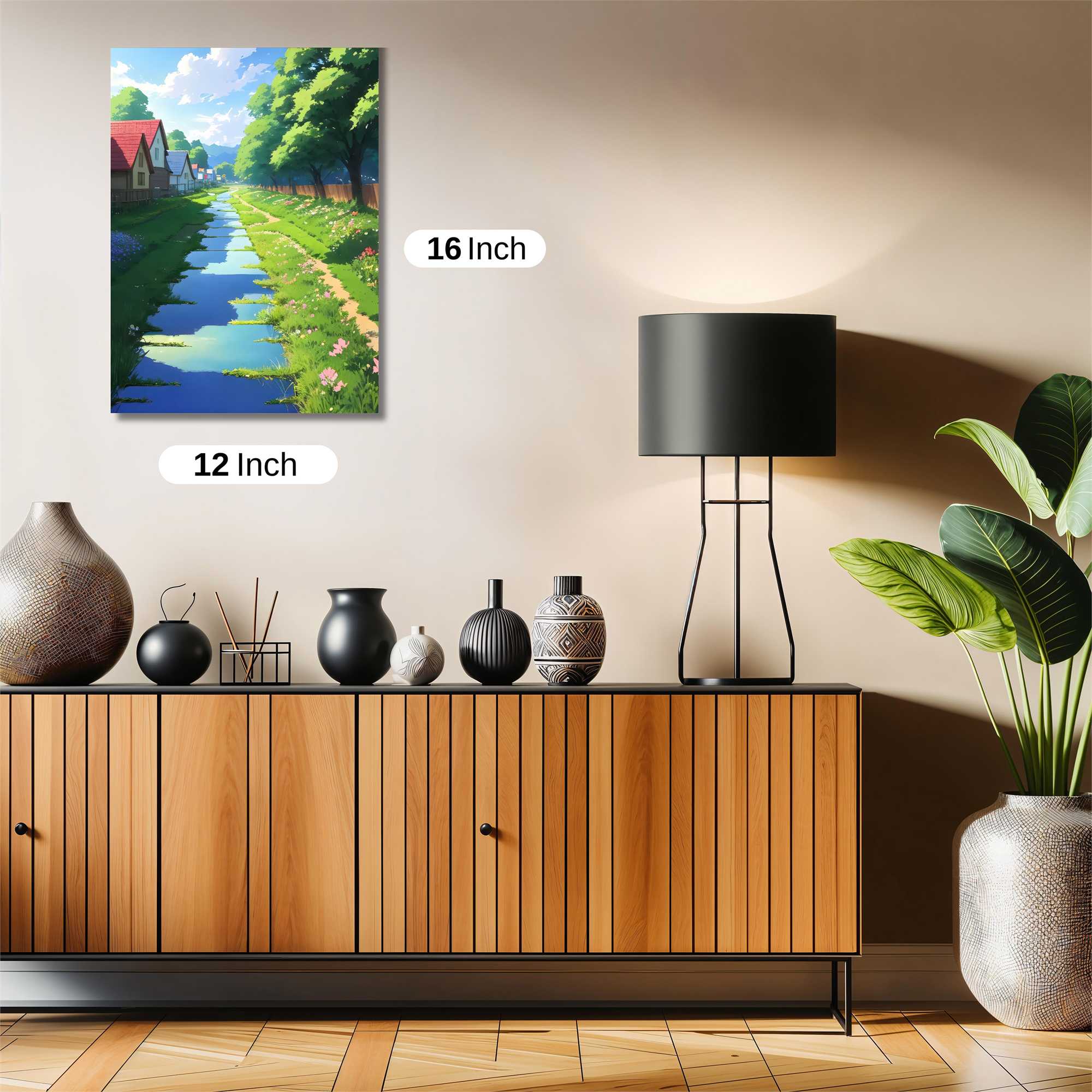 Village Serenity Safe Wall Magnetic / M