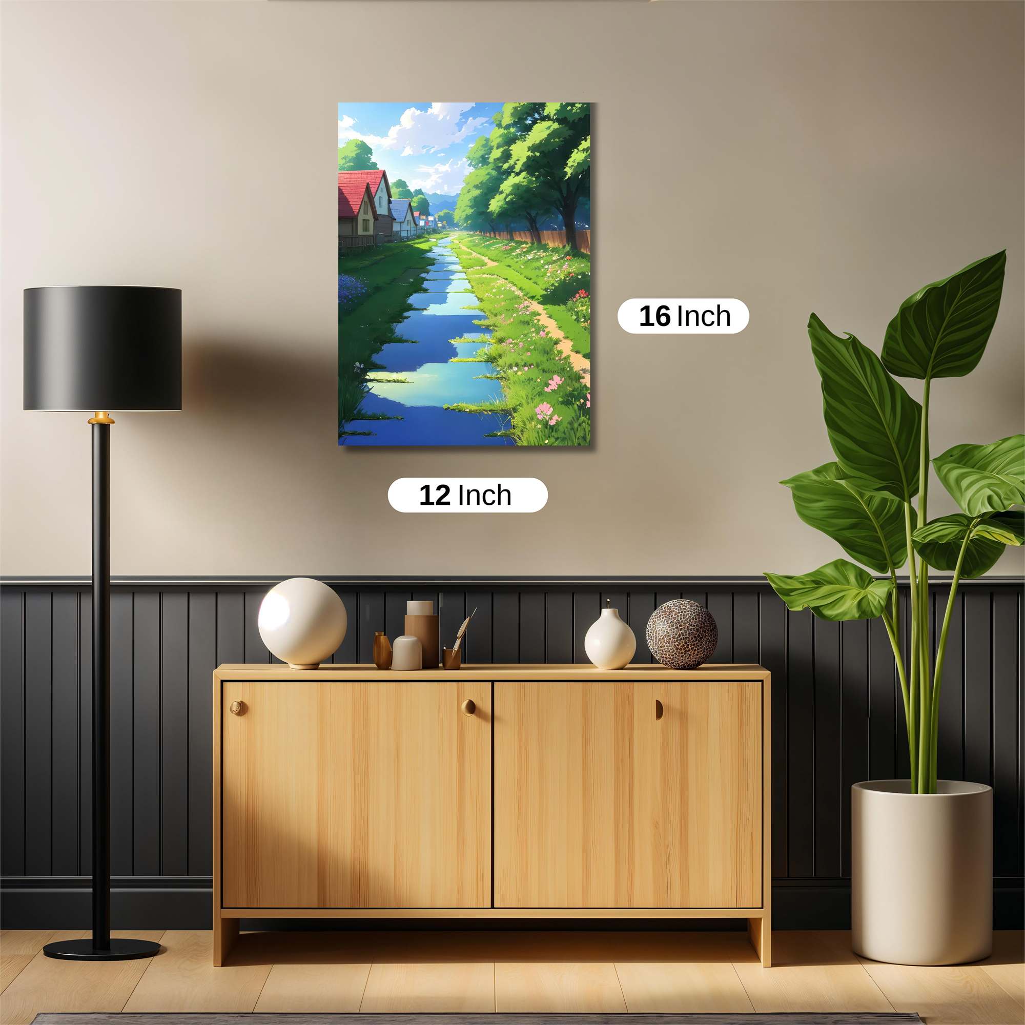 Village Serenity Safe Wall Magnetic / M