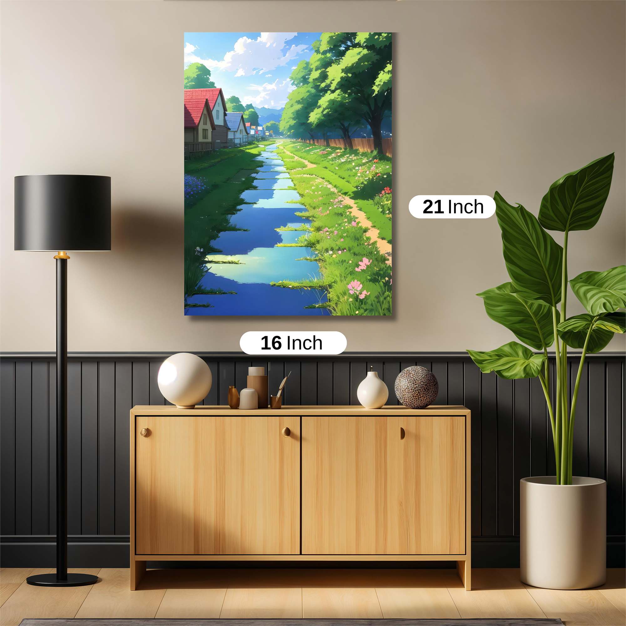 Village Serenity Safe Wall Magnetic / M