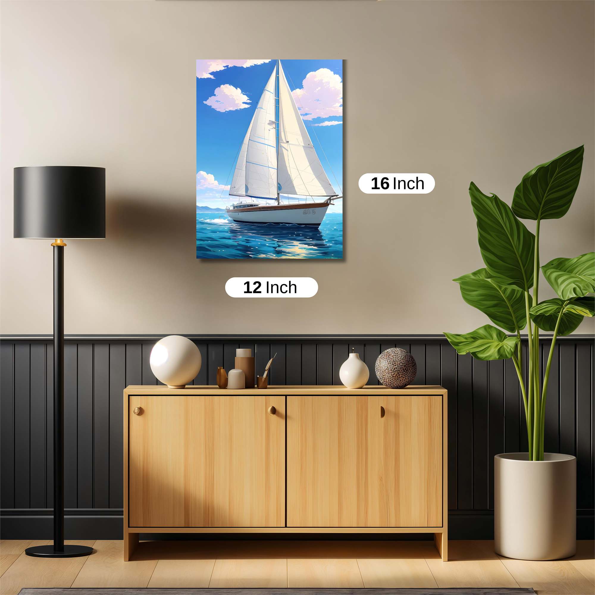 Sailor's Serenity Safe Wall Magnetic / M