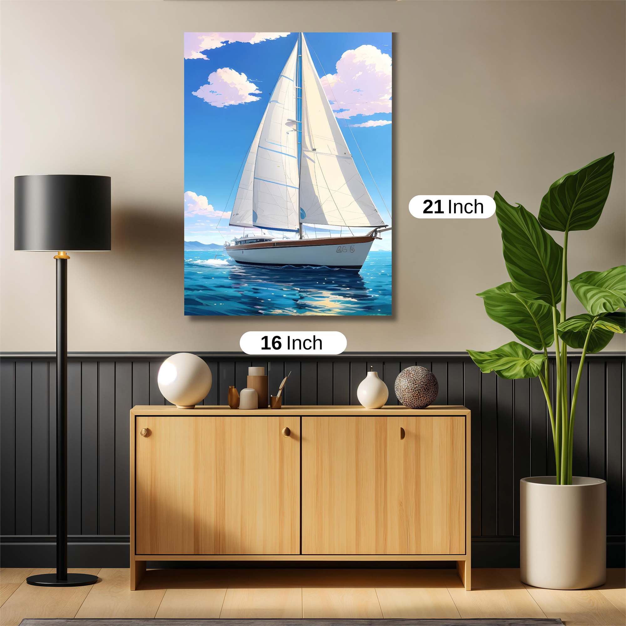 Sailor's Serenity Safe Wall Magnetic / M