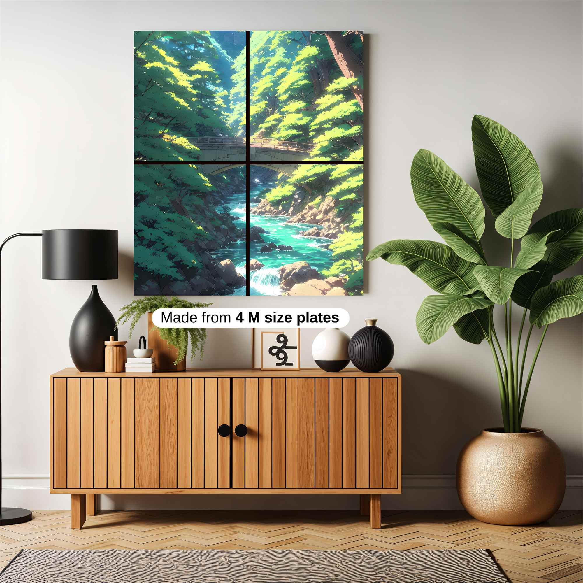 Forest Serenity Safe Wall Magnetic / M