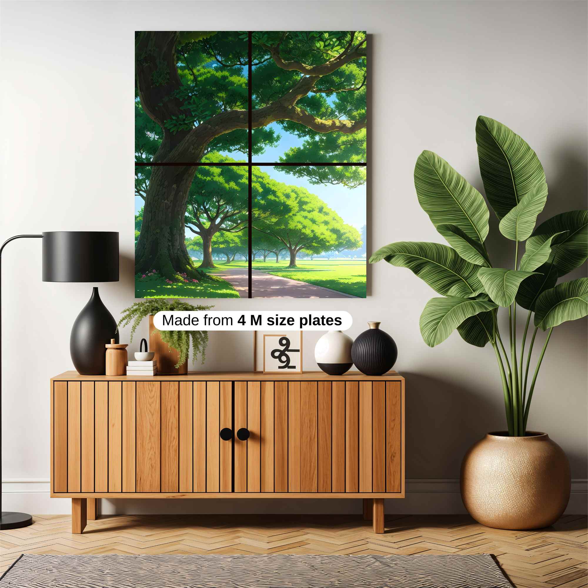 Sunlit Serenity Safe Wall Magnetic / M